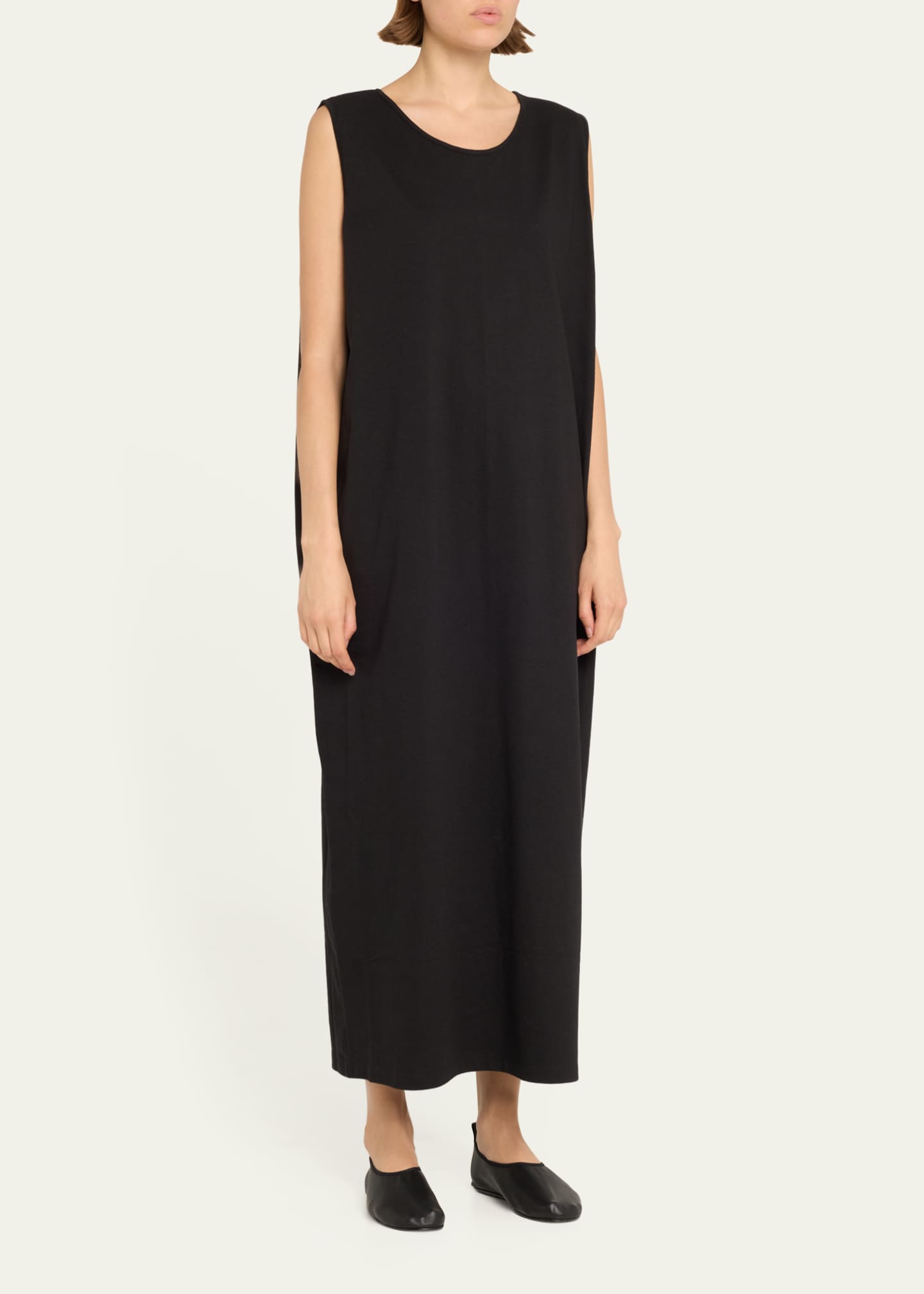 THE ROW Lidia Long Jersey Dress Image 4 of 5