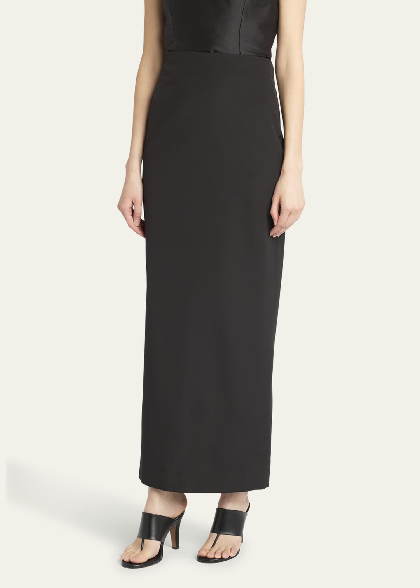 THE ROW Bartellette Long Viscose Skirt Image 4 of 5