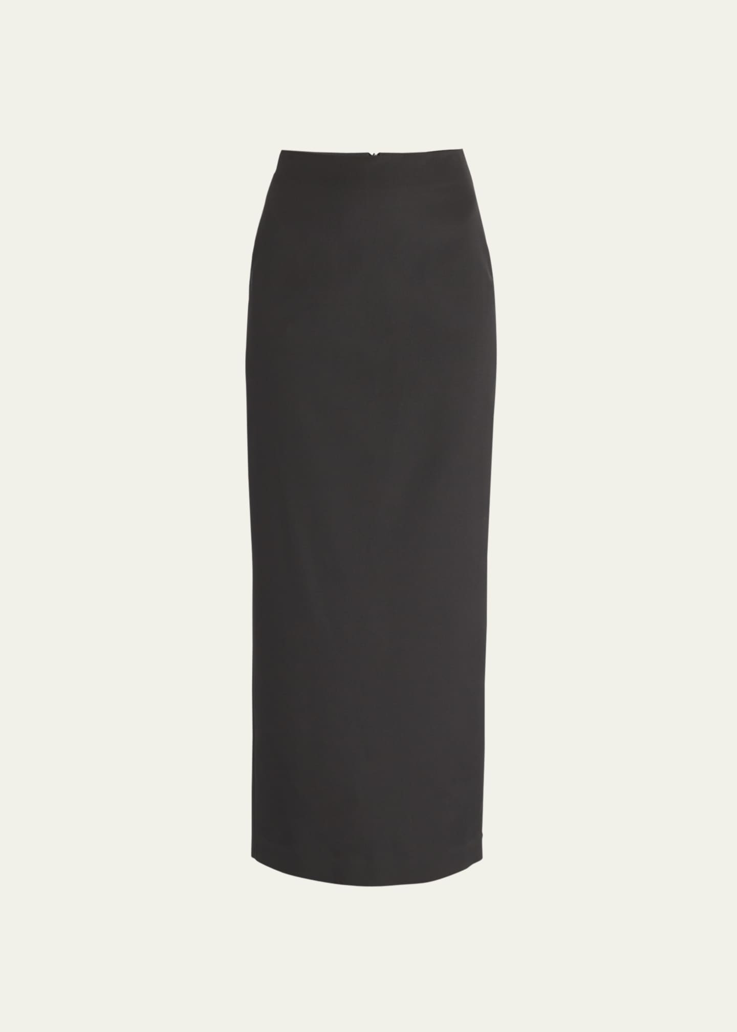 THE ROW Bartellette Long Viscose Skirt Image 1 of 5