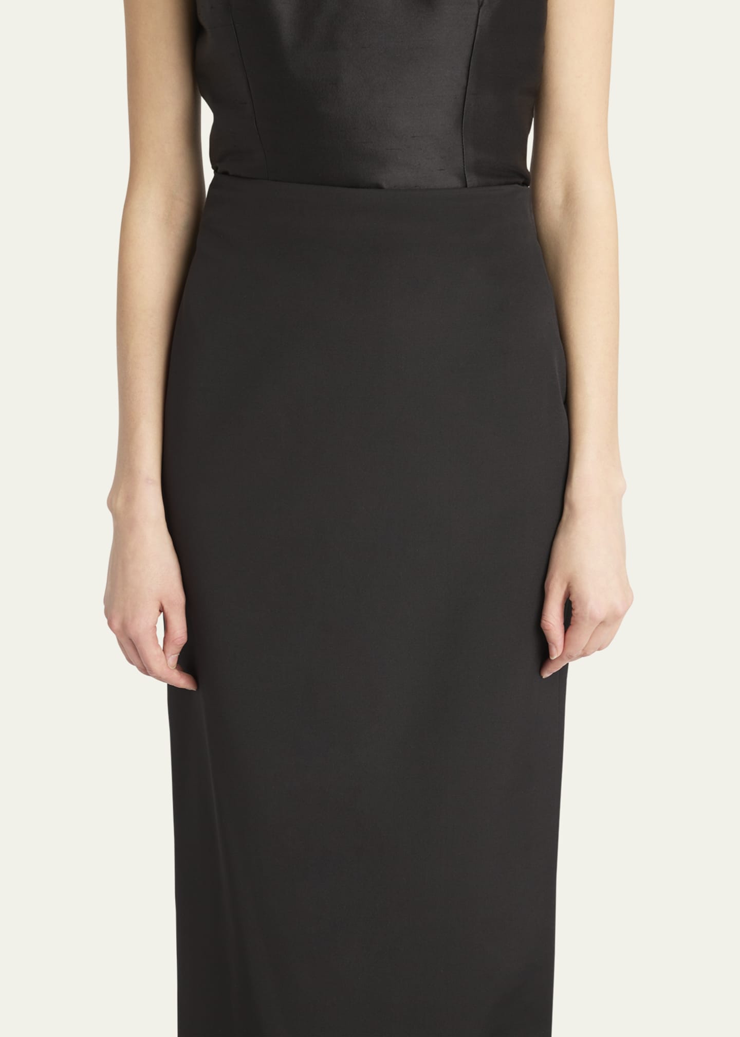 THE ROW Bartellette Long Viscose Skirt Image 5 of 5