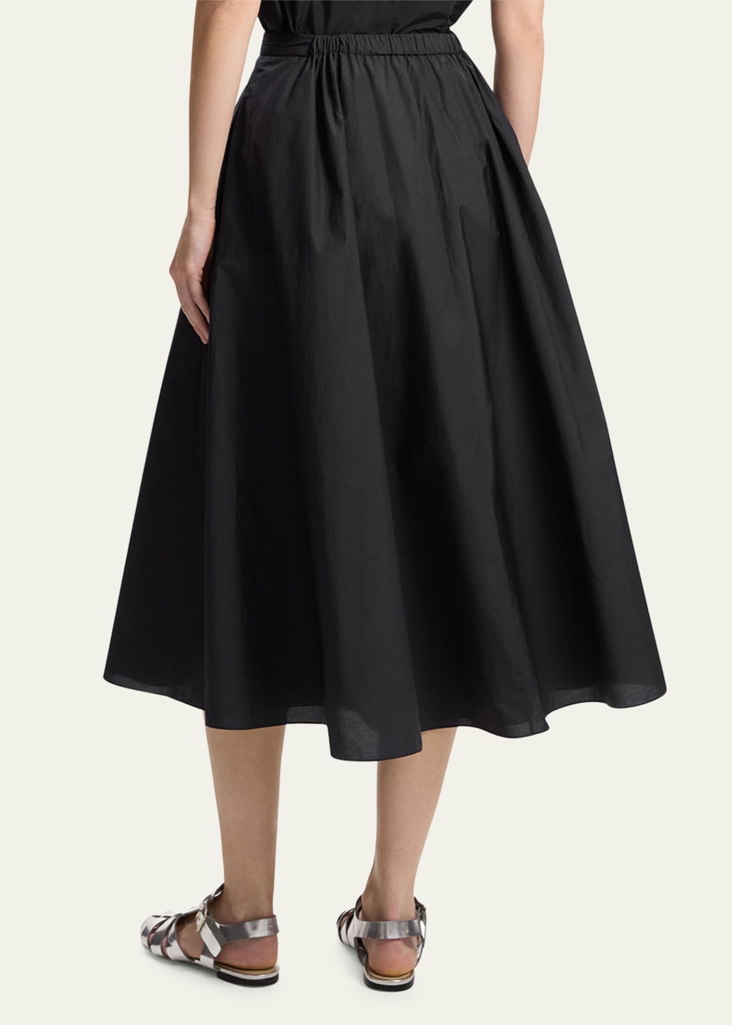 Full circle midi skirt 2025