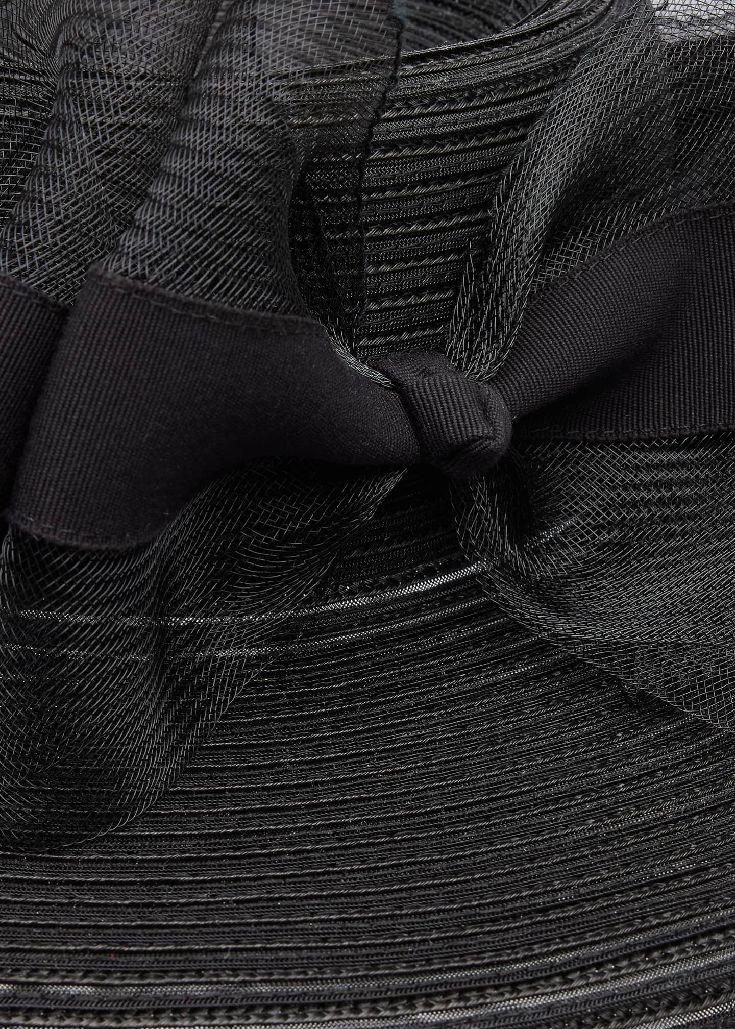 Kokin Park Ave Bow Large-Brim Hat Image 2 of 2