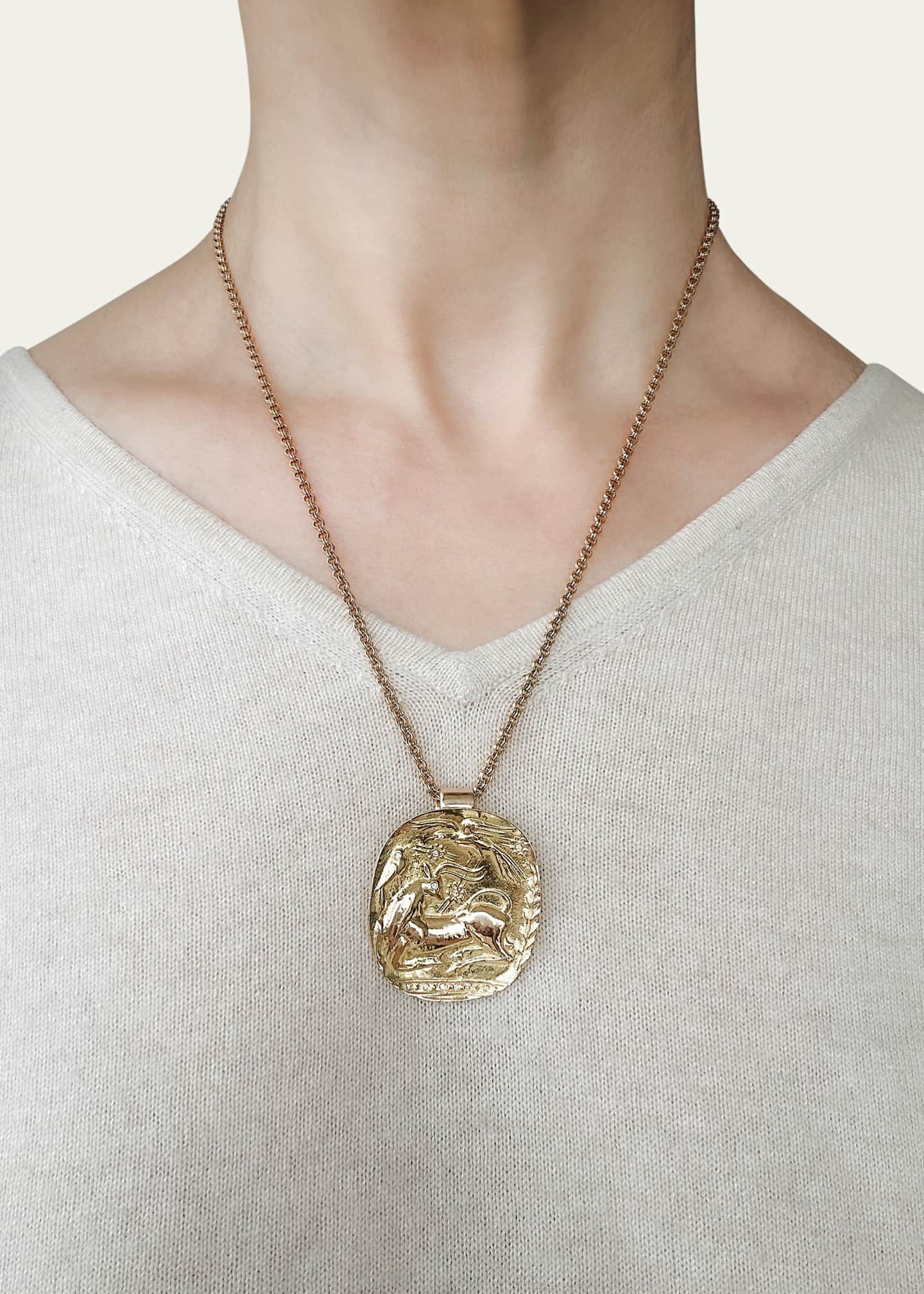 Haute Victoire Constellation Diamond Necklace, 20"L Image 2 of 2