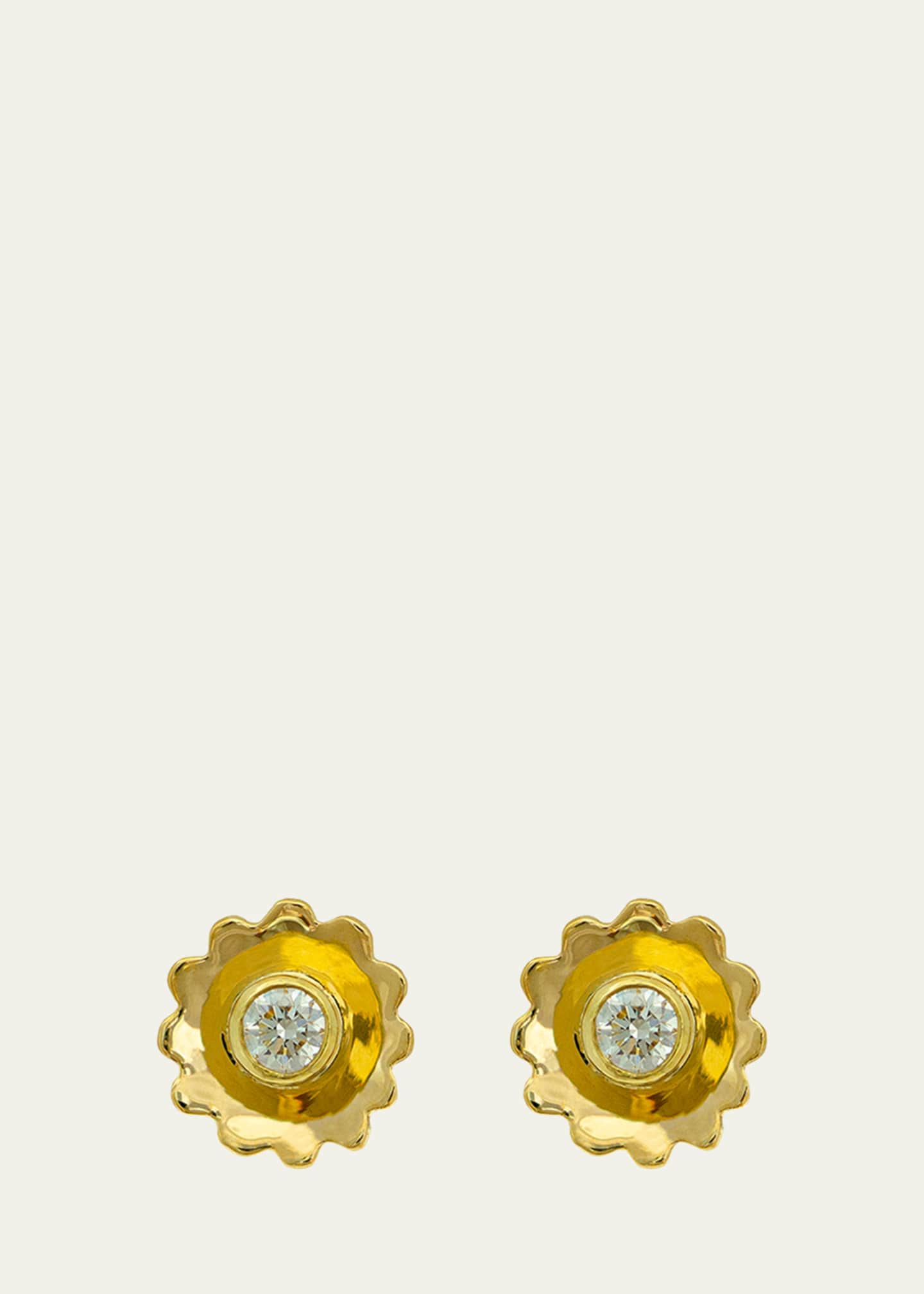 Haute Victoire Etoile Diamond Stud Earrings Image 1 of 2