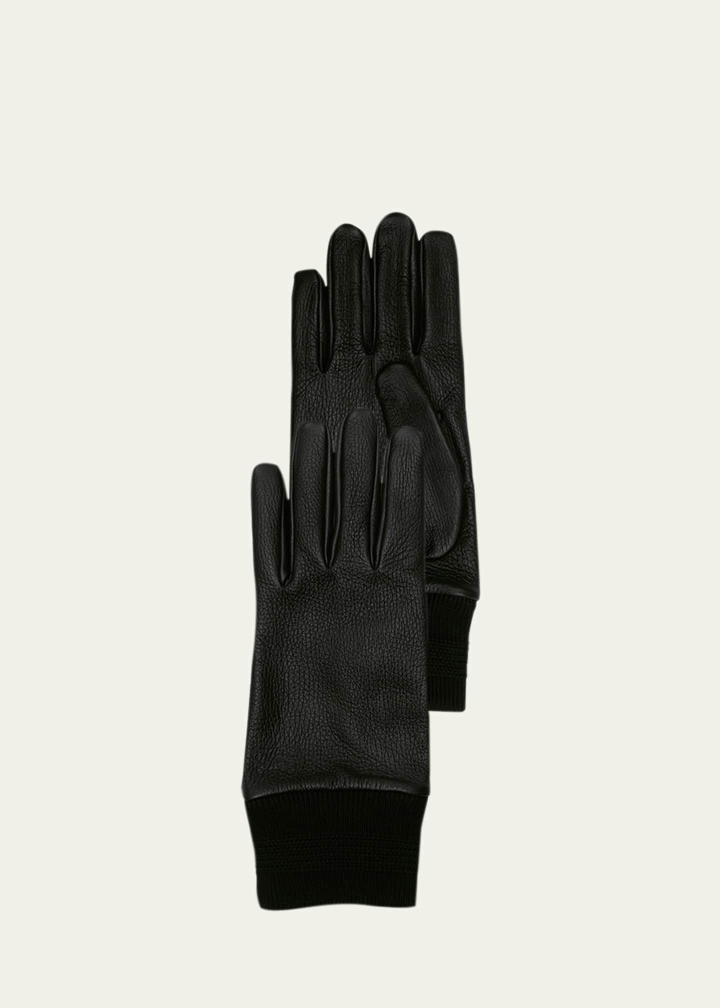 Burberry Deer Leather Gloves Image 2 of 2