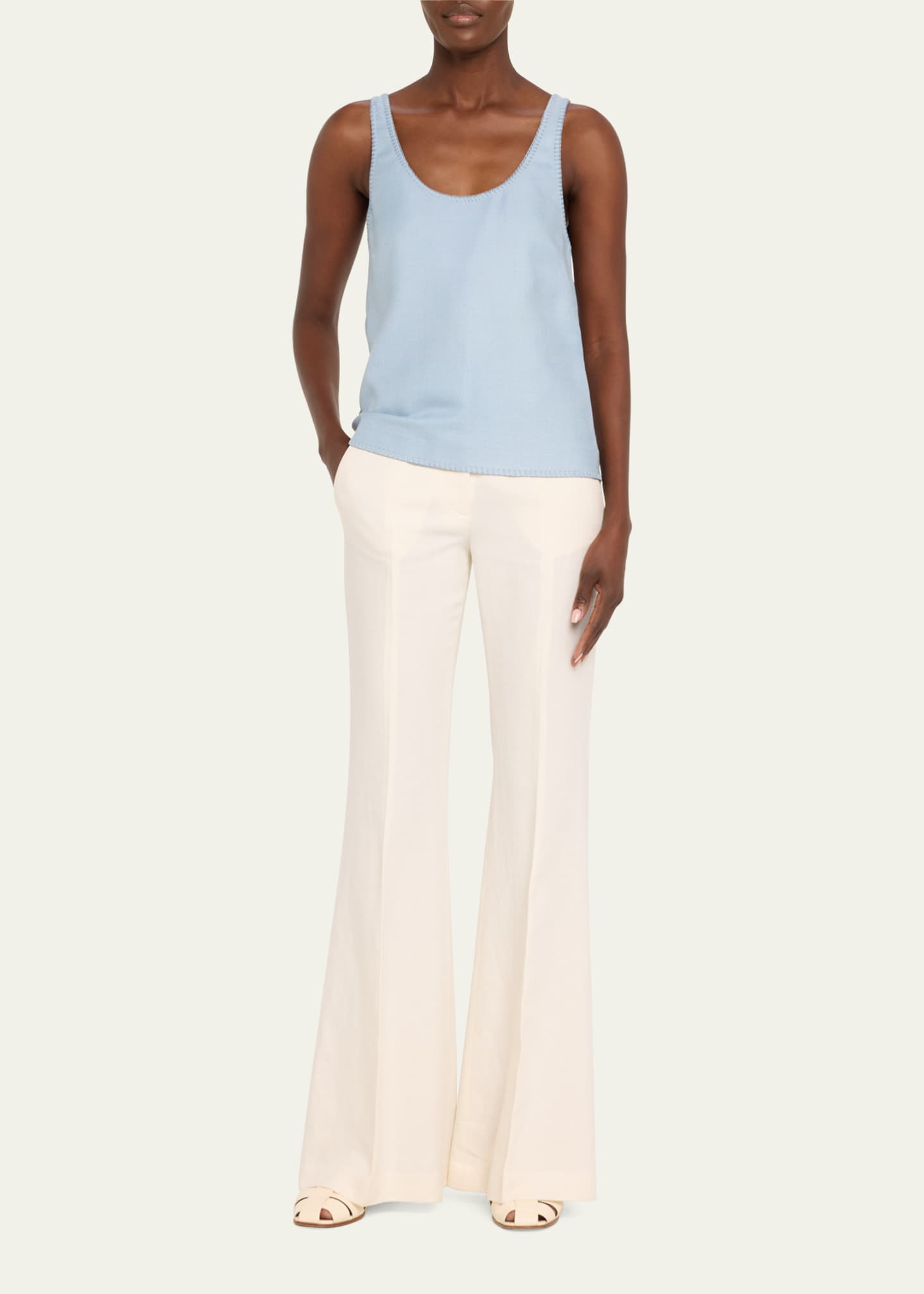 Gabriela Hearst Muriel Wool Tank Top Image 2 of 5