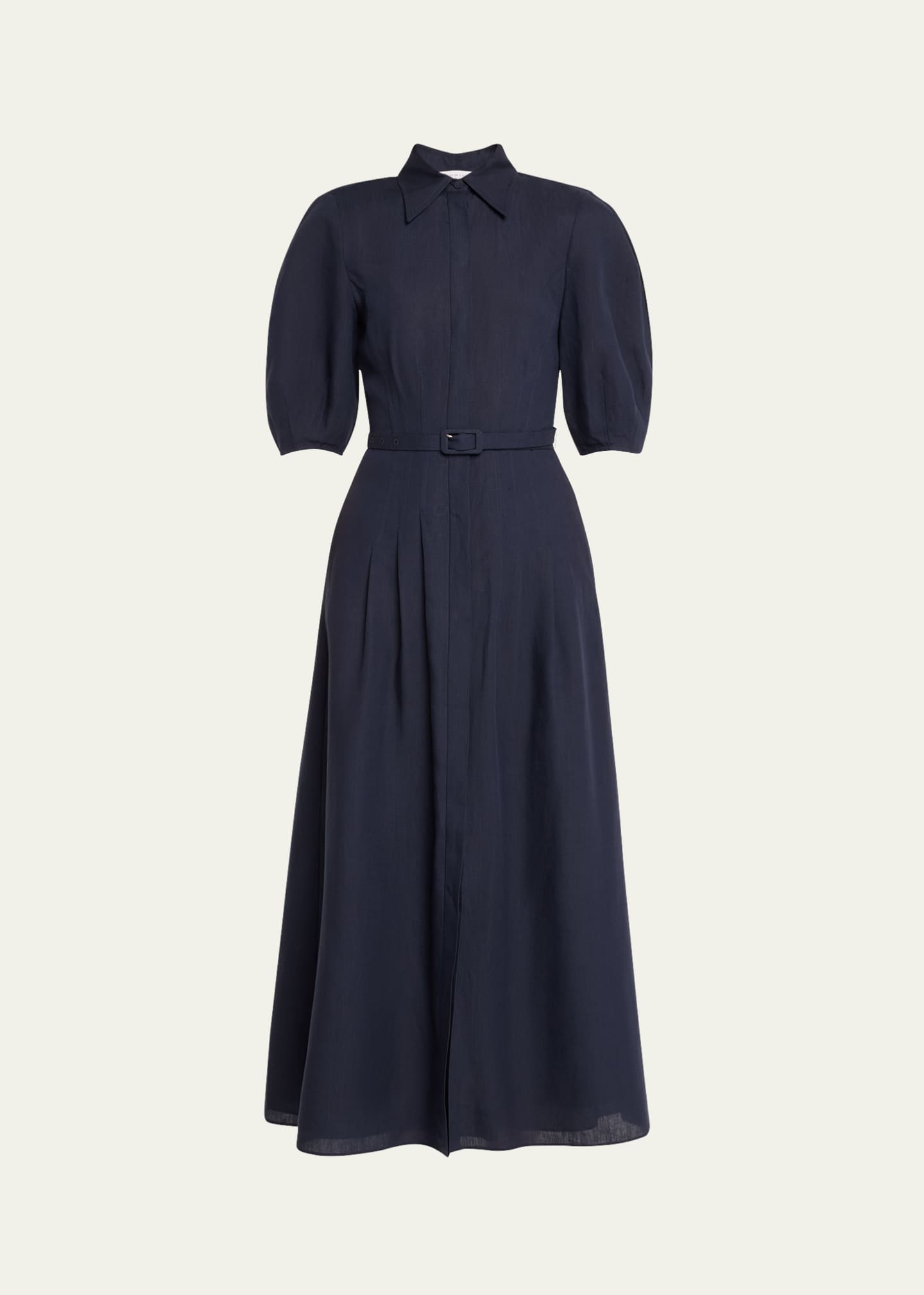 Maude Belted Shirt Dress