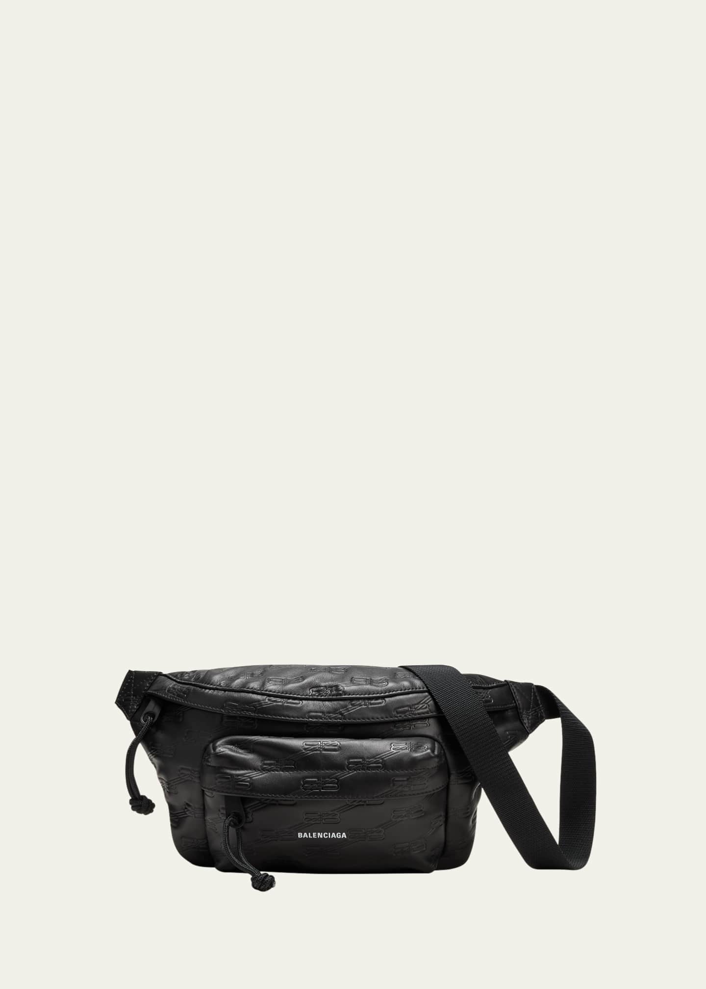 Balenciaga BB Leather Belt Bag Noir