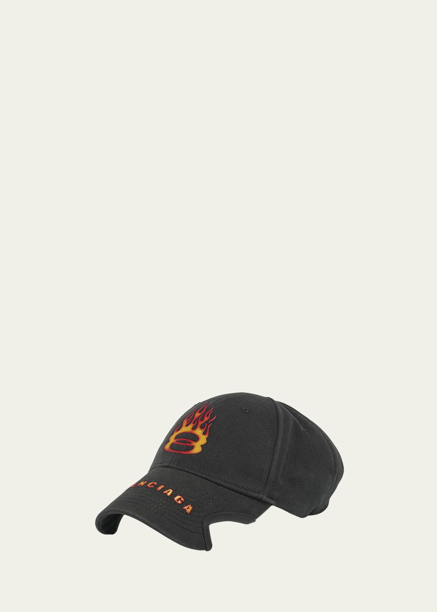 Balenciaga Men's Flame Unity Baseball Cap - Bergdorf Goodman