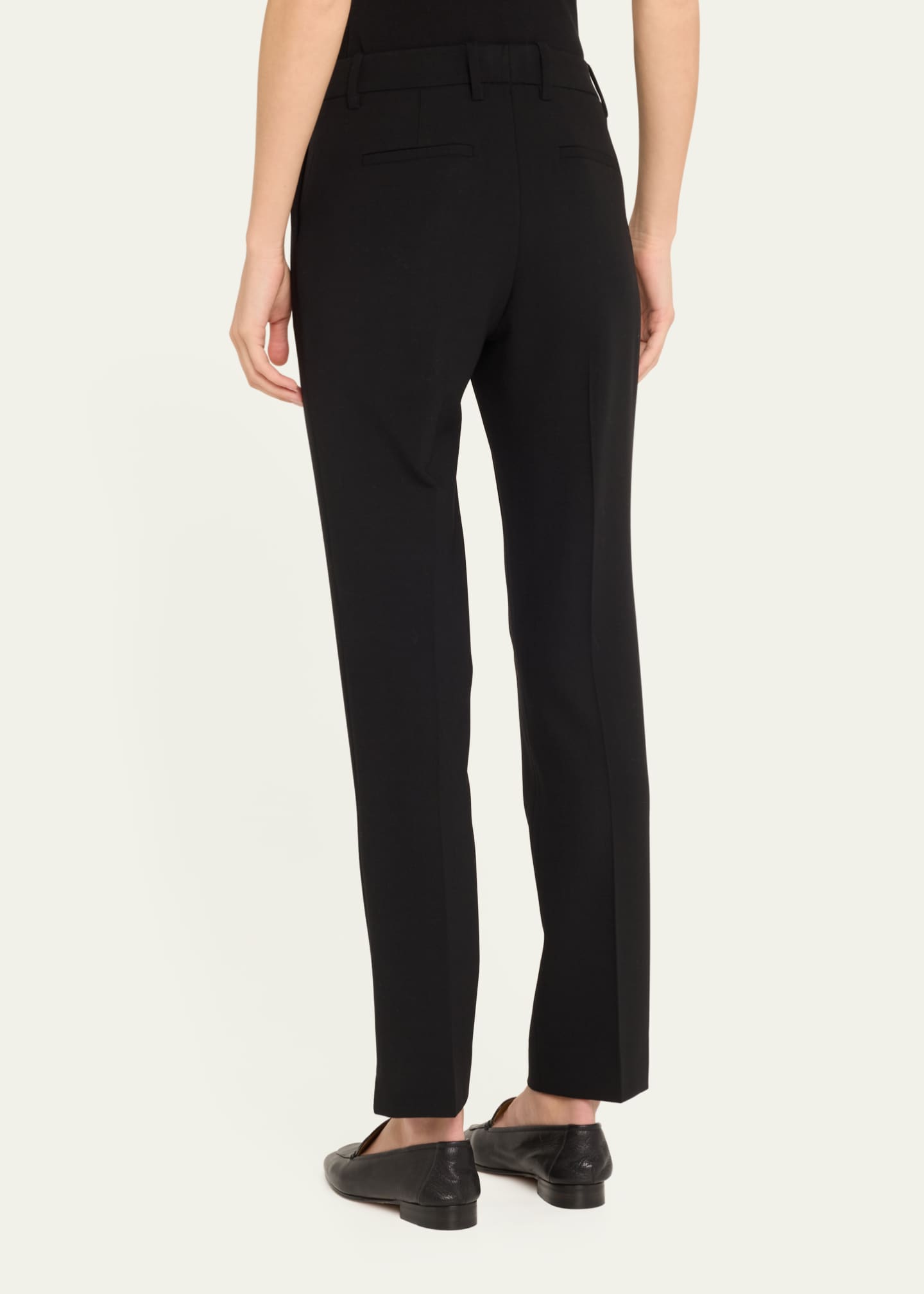 Lafayette 148 New York Manhattan Cropped Cigarette Pants Image 3 of 5