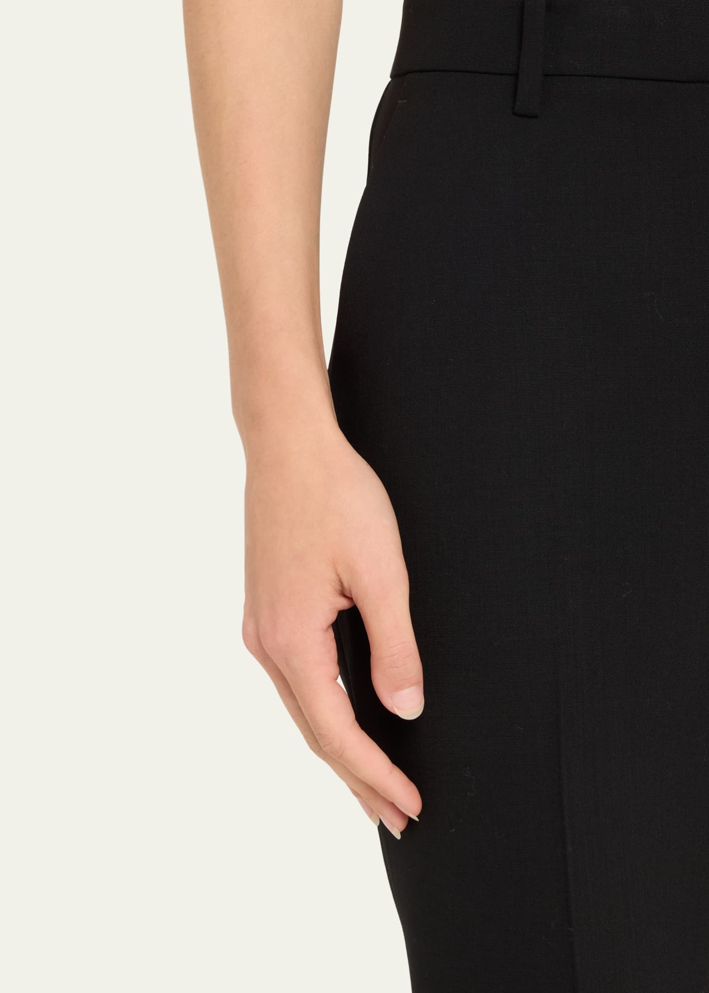 Lafayette 148 New York Manhattan Cropped Cigarette Pants Image 5 of 5