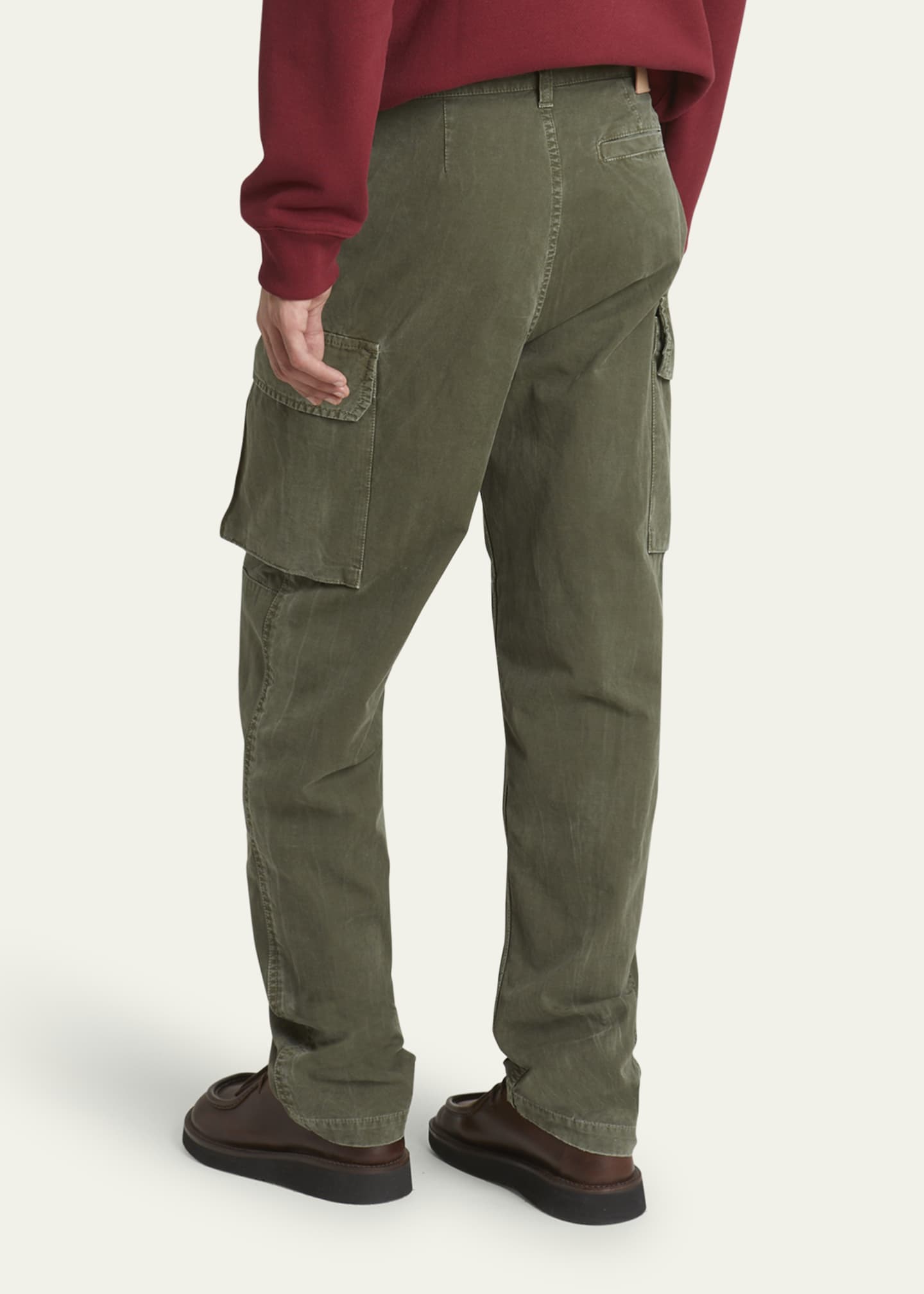 Canvas cargo trousers online