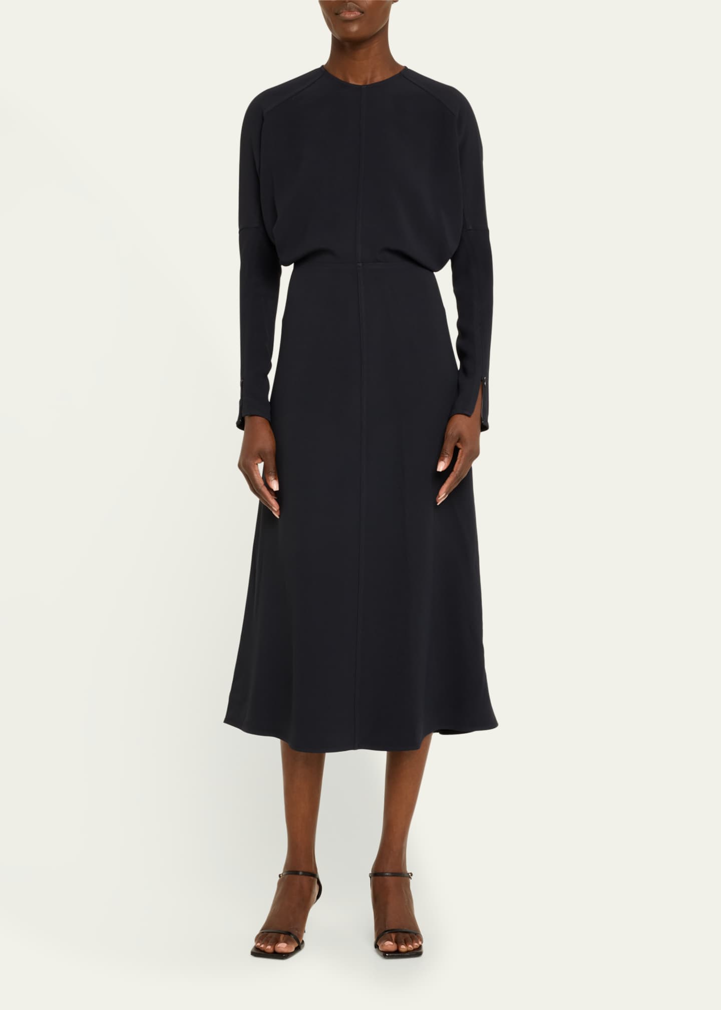 Victoria Beckham Dolman Cady Midi Dress Image 2 of 5