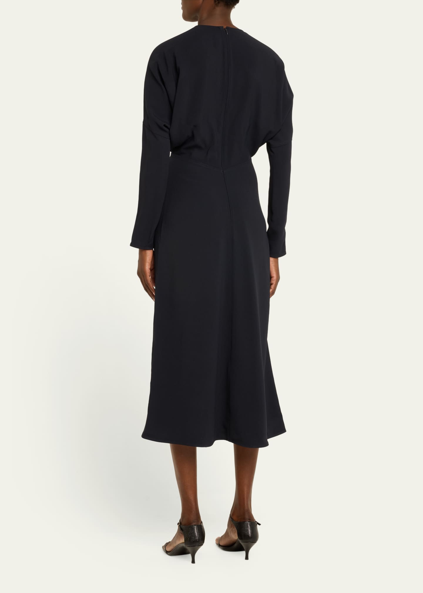 Victoria Beckham Dolman Cady Midi Dress Image 3 of 5