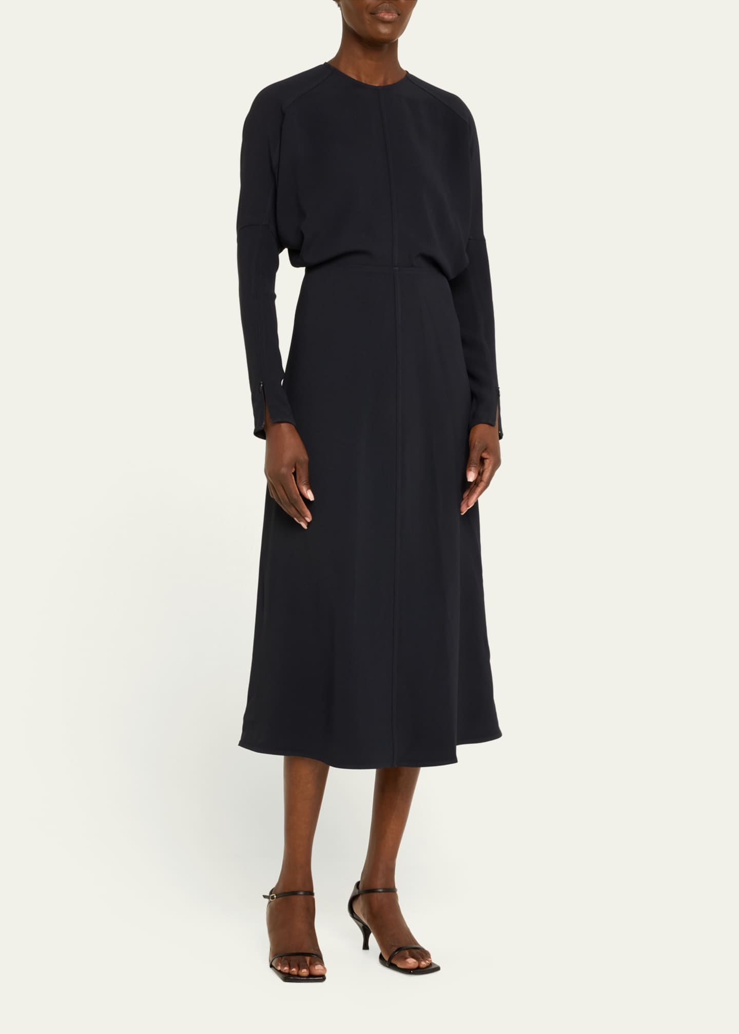 Victoria Beckham Dolman Cady Midi Dress Image 4 of 5