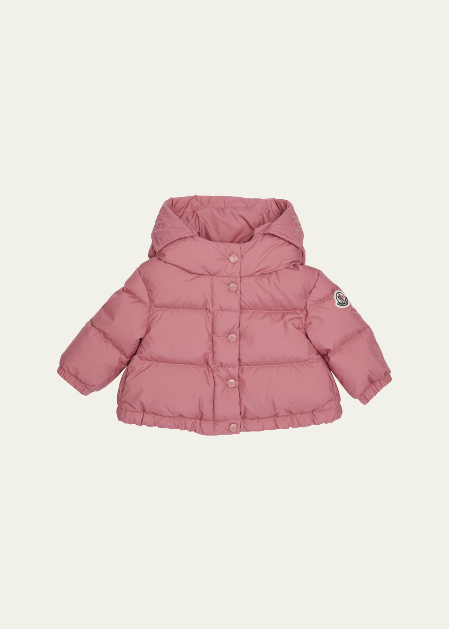 Moncler Kid's Laurie Puffer Jacket, Size 3M-3 Image 1 of 3