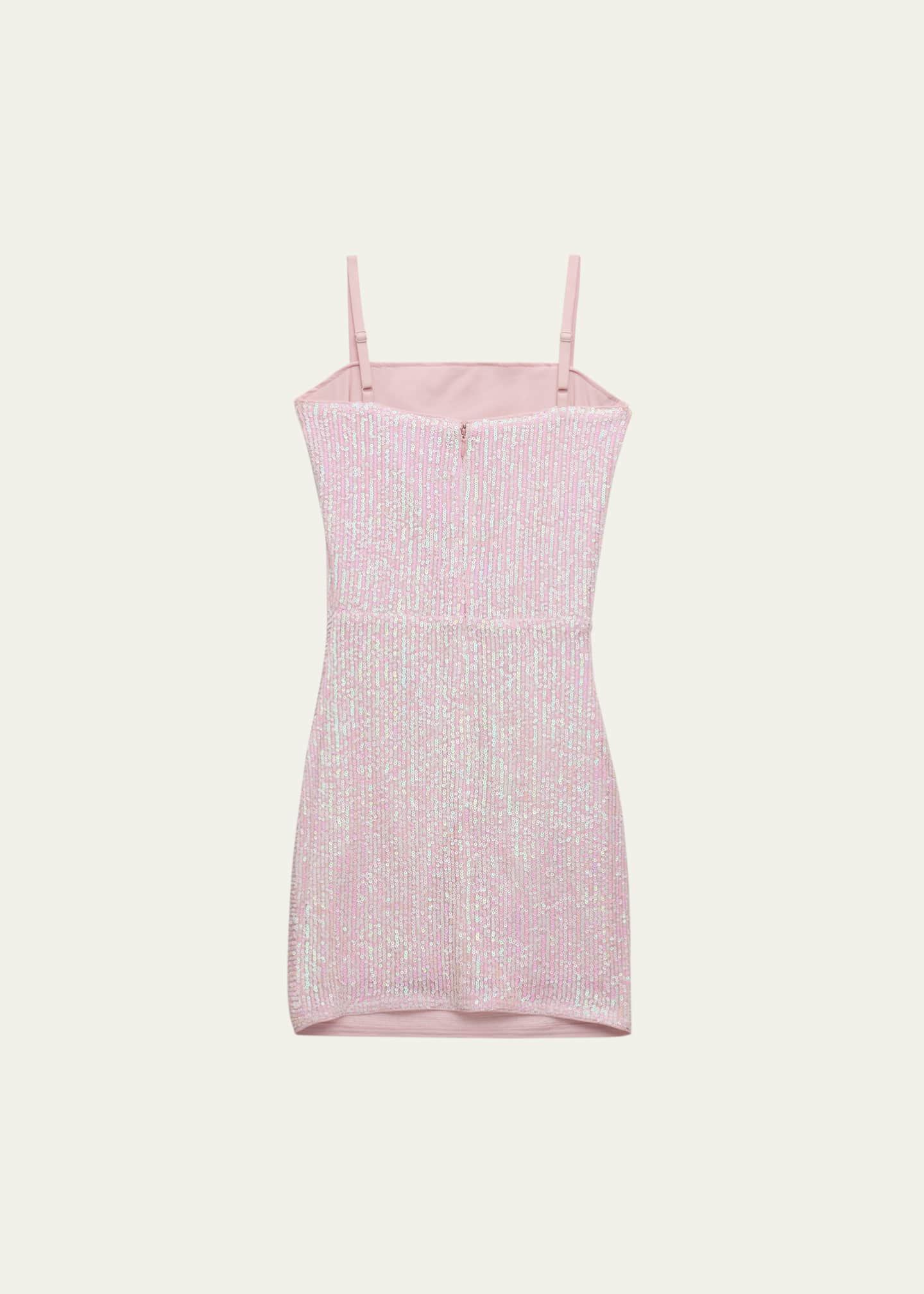 KatieJ Tia Dress, Pink Sequin