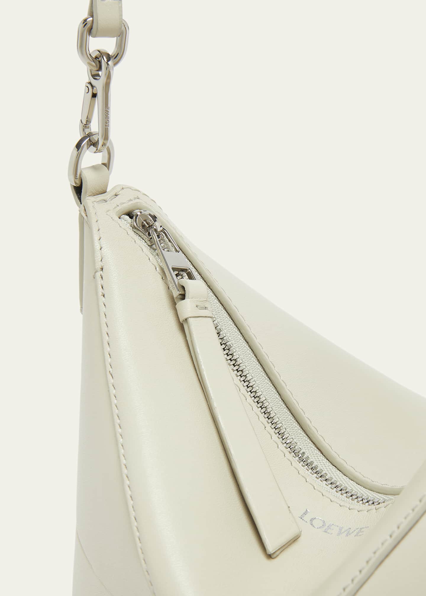 Loewe Puzzle Fold Leather Pouch Shoulder Bag - Bergdorf Goodman