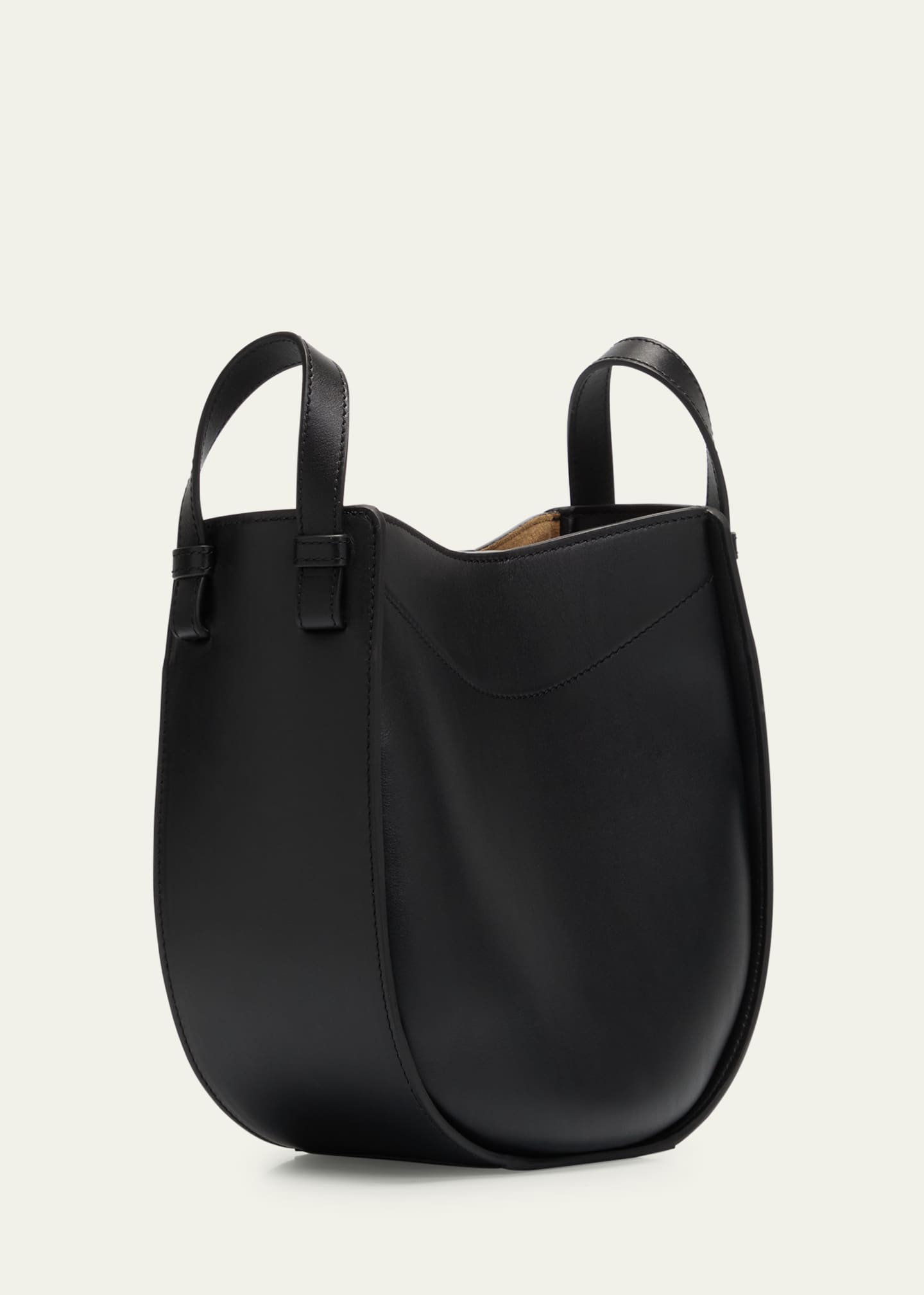 Loewe Hammock Slice Leather Crossbody Bag - Bergdorf Goodman