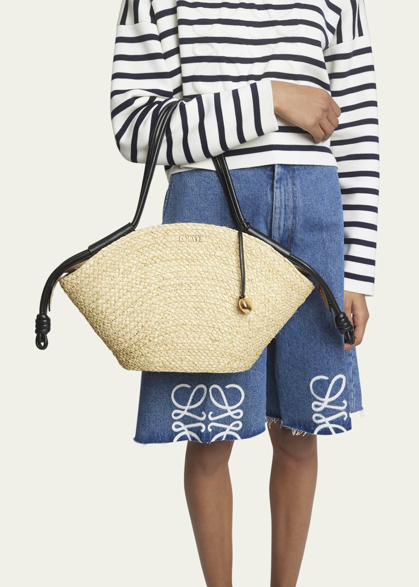Loewe Paseo Small Basket Tote Bag Image 2 of 5