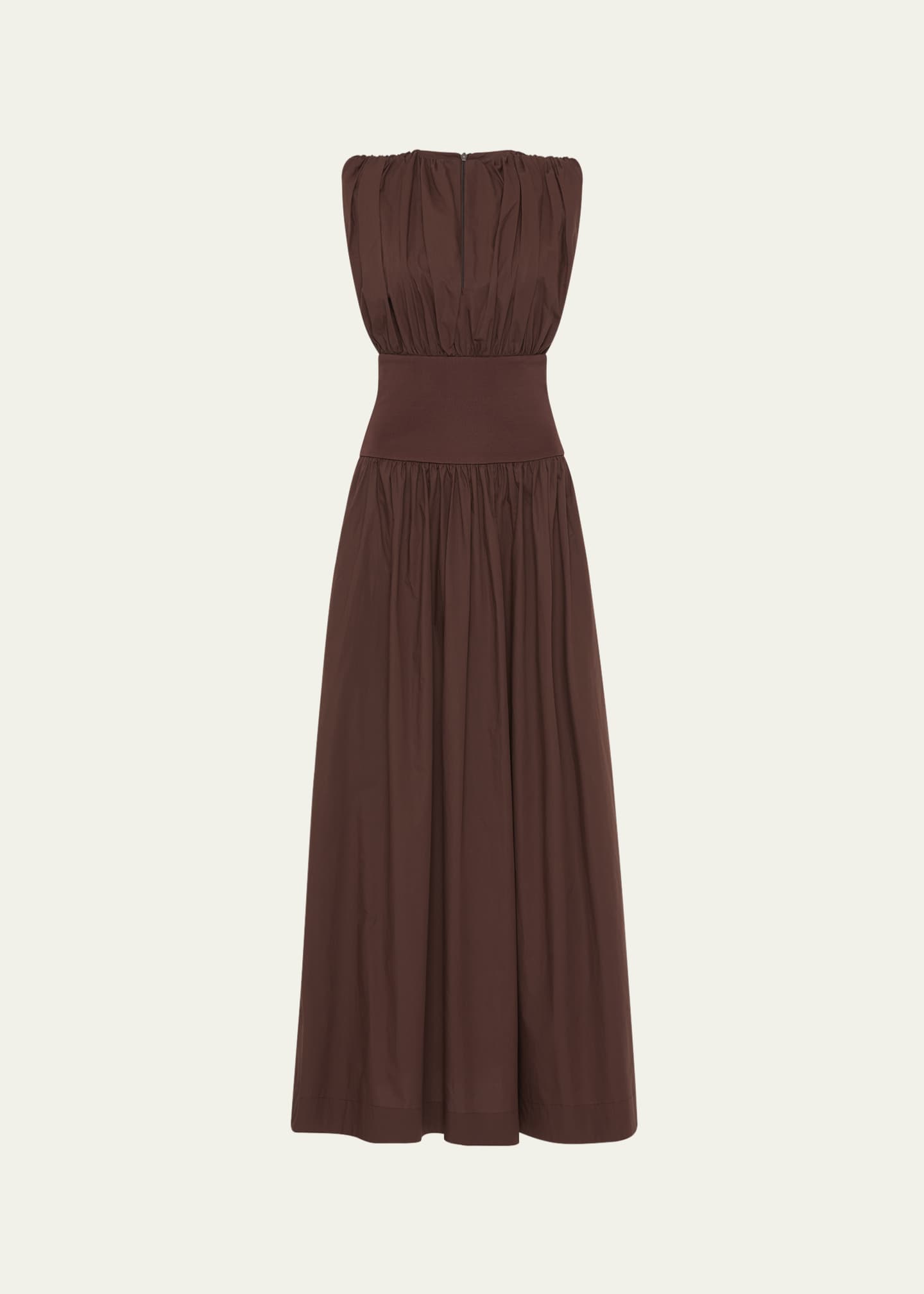 ESSE Studios Sleeveless Gathered Maxi Dress Image 1 of 5