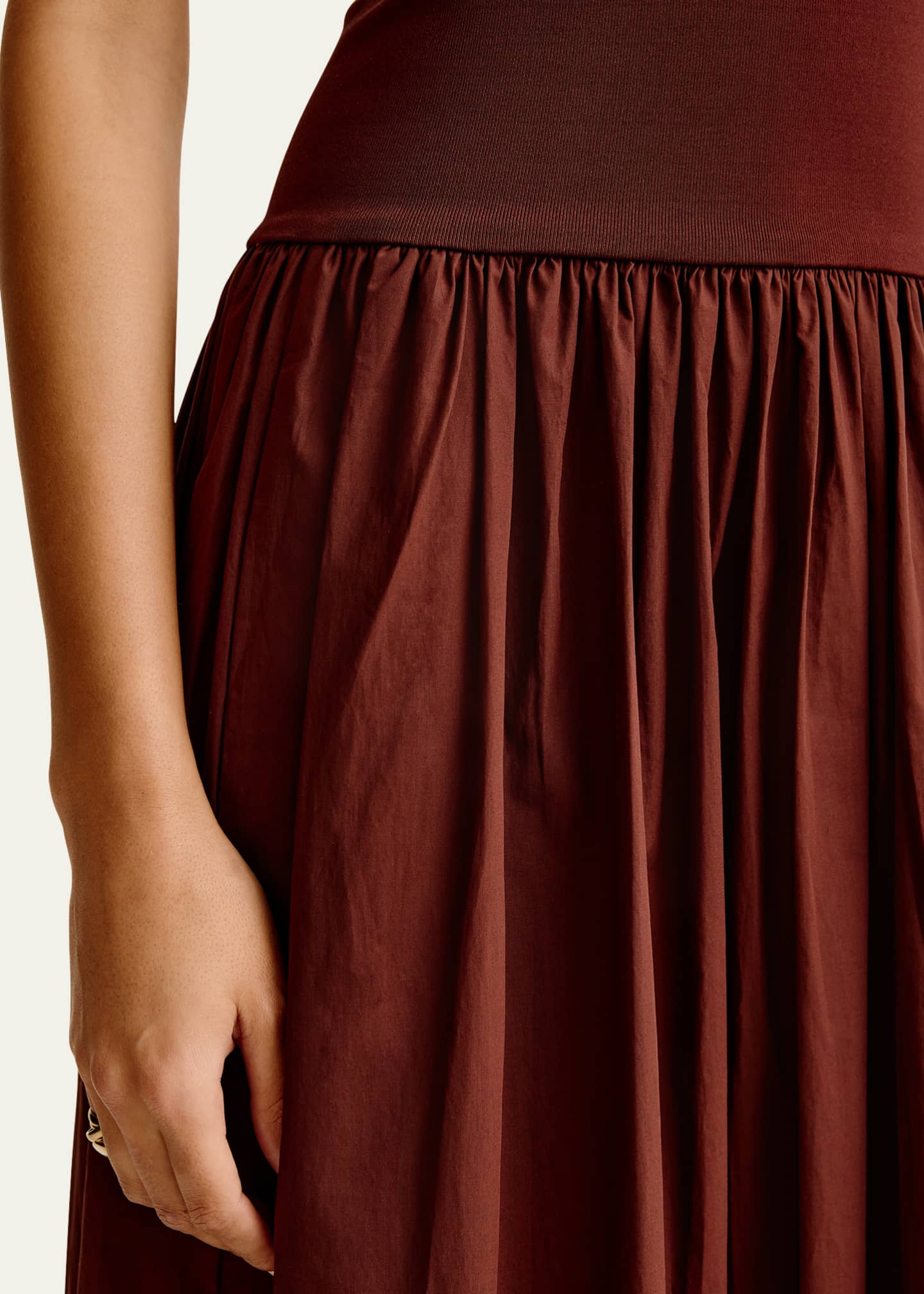 ESSE Studios Sleeveless Gathered Maxi Dress Image 5 of 5