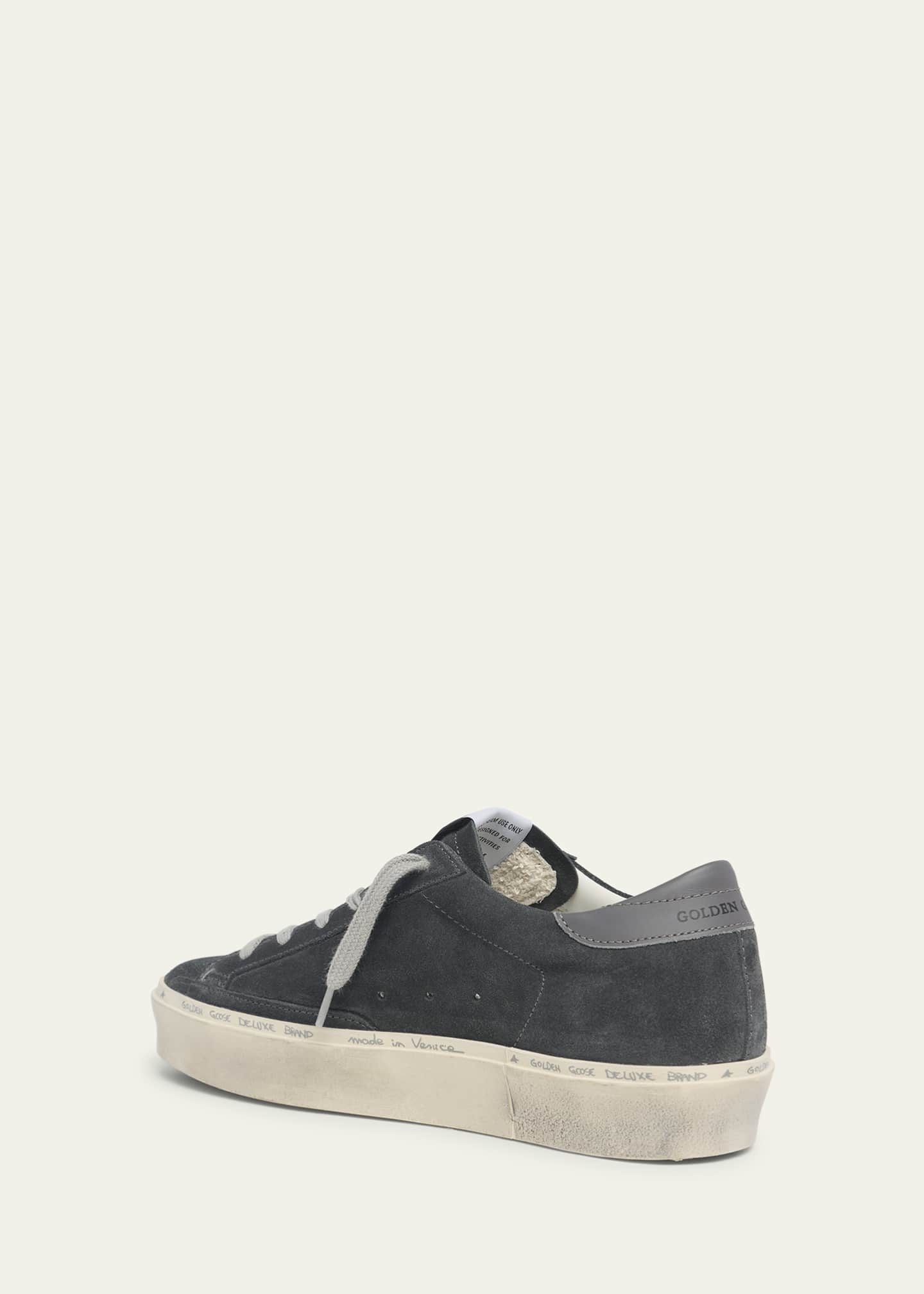 Hi Star Glitter Suede Platform Sneakers
