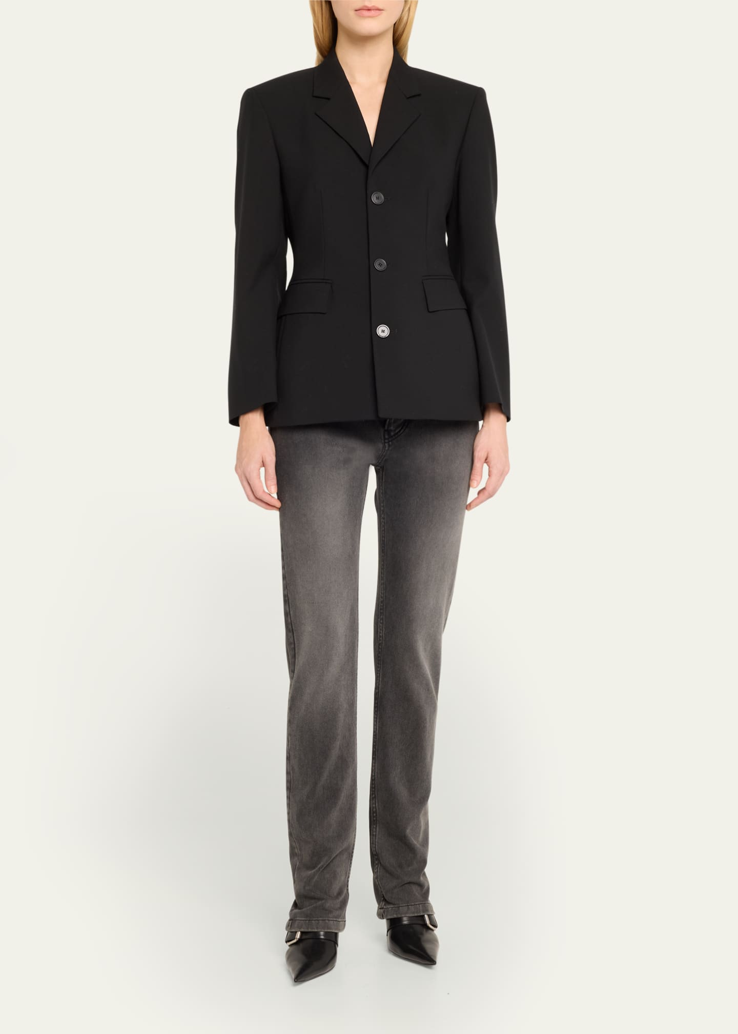 Balenciaga hourglass blazer outlet