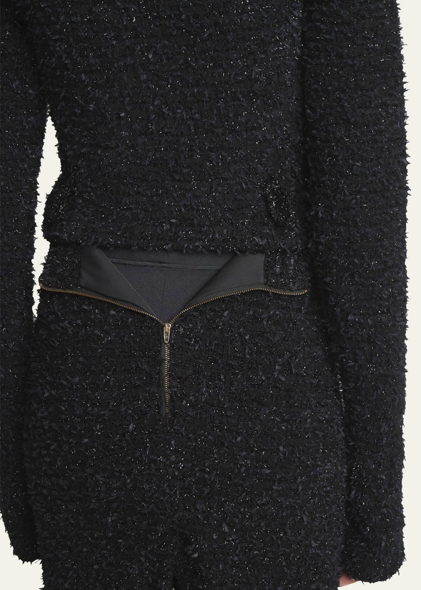 スカート BALENCIAGA Short Buttoned Skirt Tweed BALENCIAGA | Tweed Bouclé Mini Skirt | Women | Lane Crawford