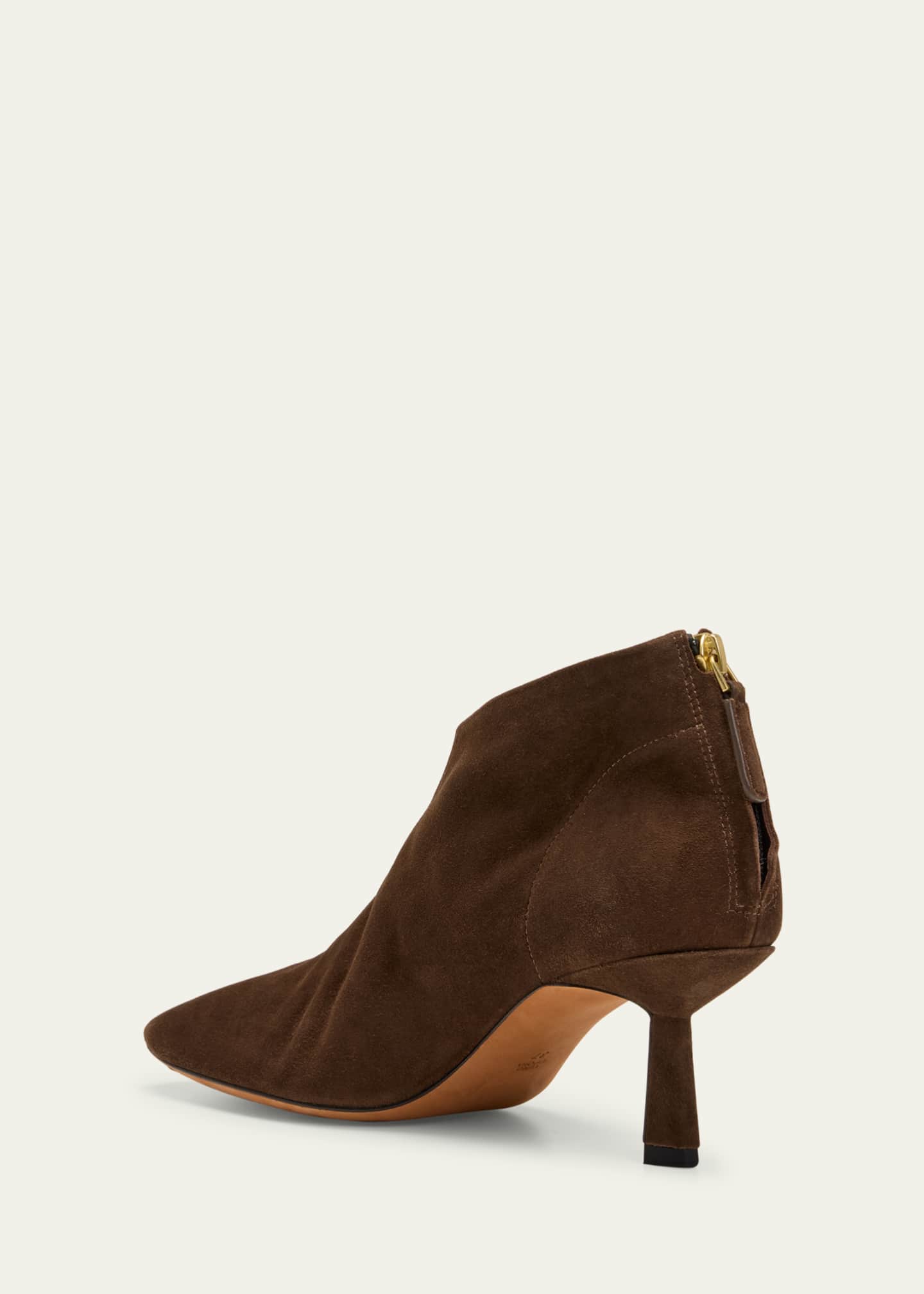 3.1 Phillip Lim ID Glove Suede Ankle Booties Image 4 of 5