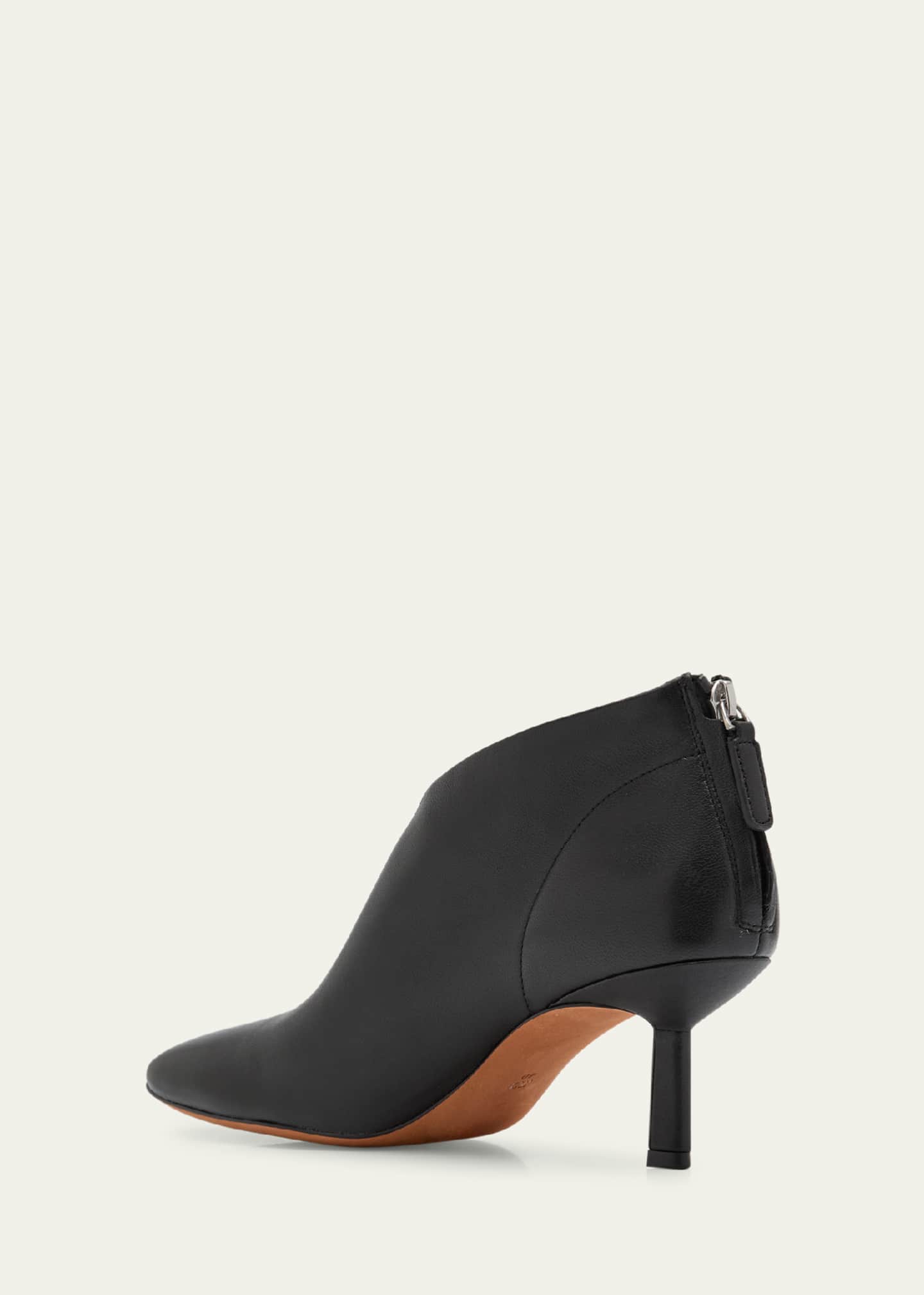 3.1 Phillip Lim ID Glove Leather Low Ankle Booties Image 4 of 6