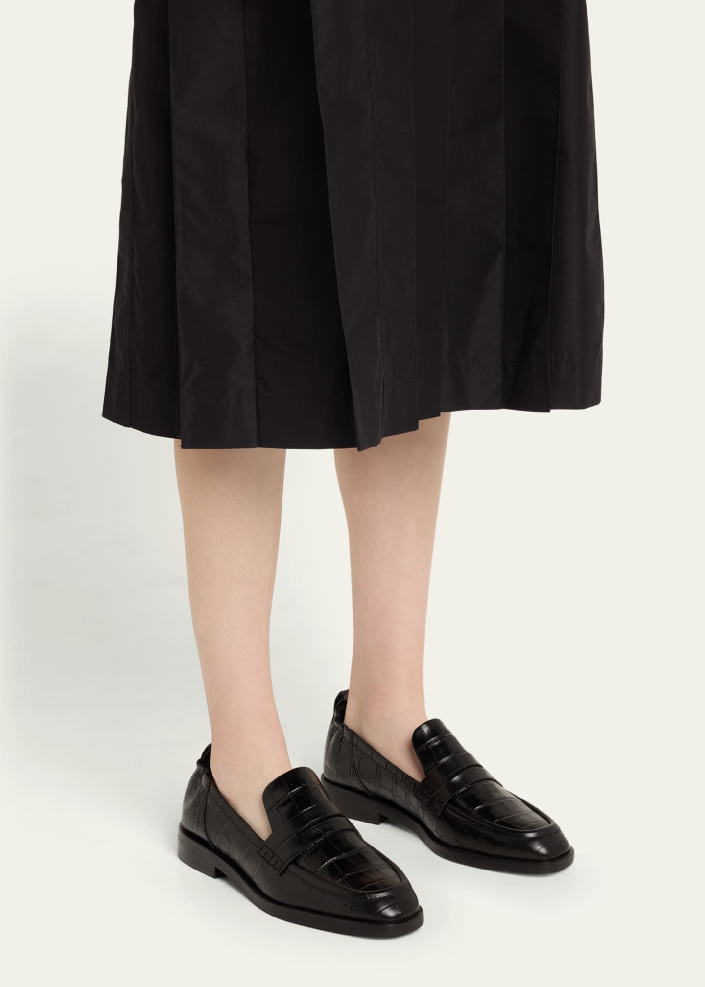 3.1 Phillip Lim Alex Leather Penny Loafers - Bergdorf Goodman