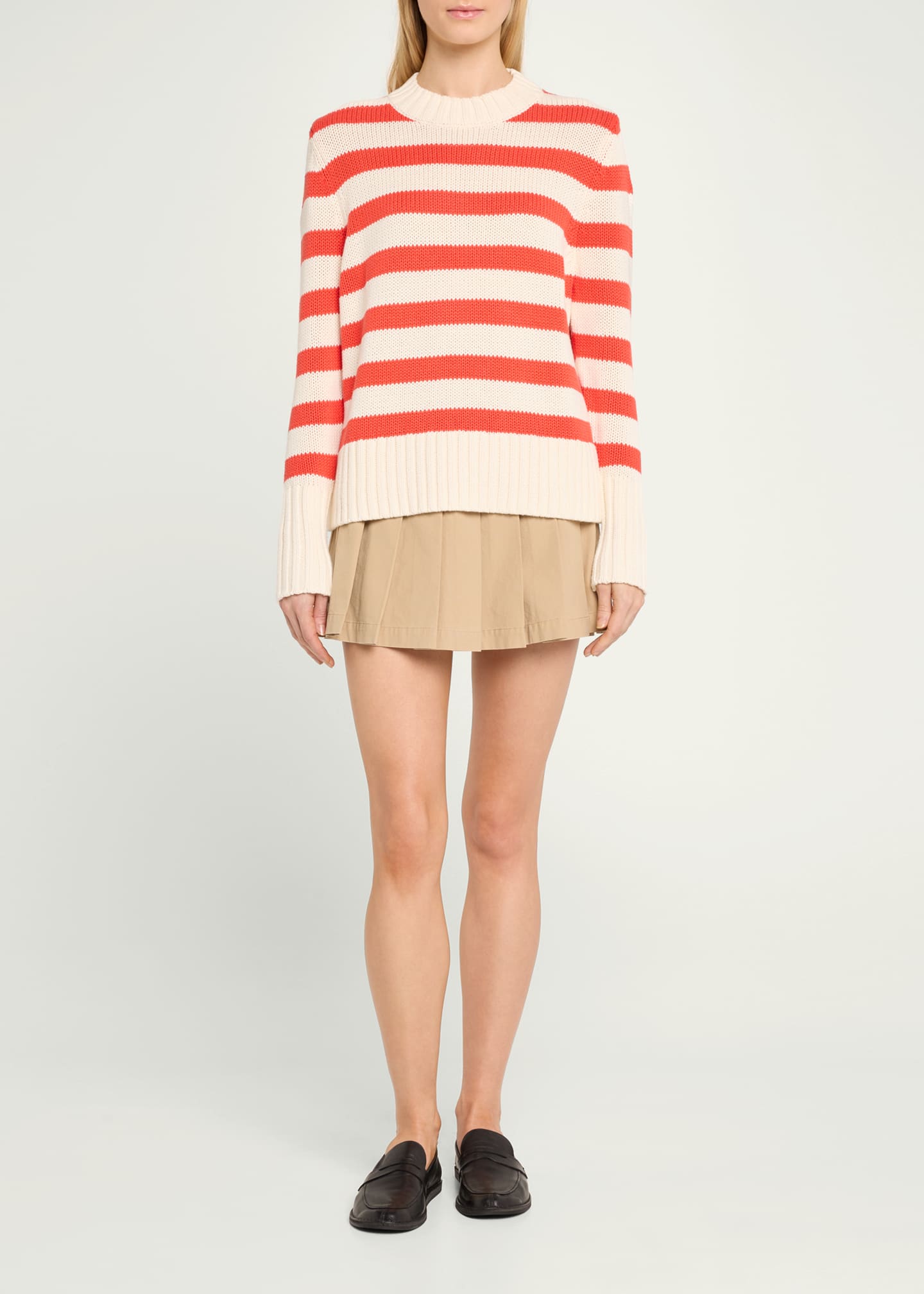 Kule The Tatum Cotton Stripe Sweater Image 2 of 5