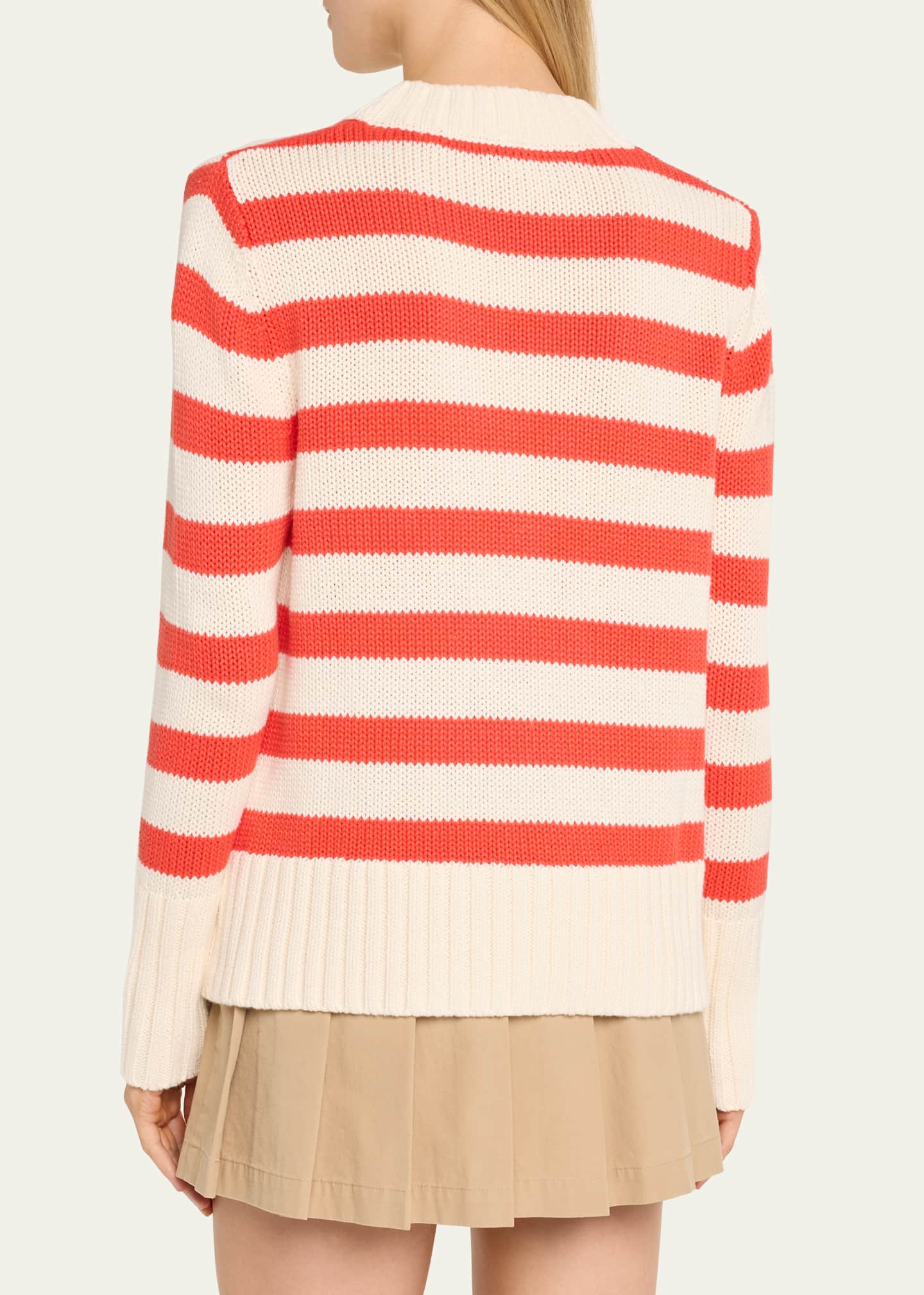 Kule The Tatum Cotton Stripe Sweater Image 3 of 5