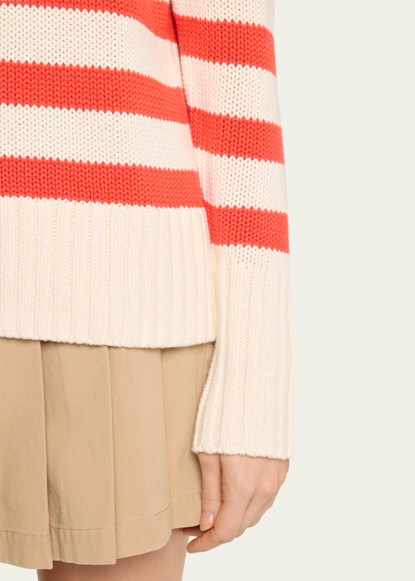 Kule The Tatum Cotton Stripe Sweater Image 5 of 5