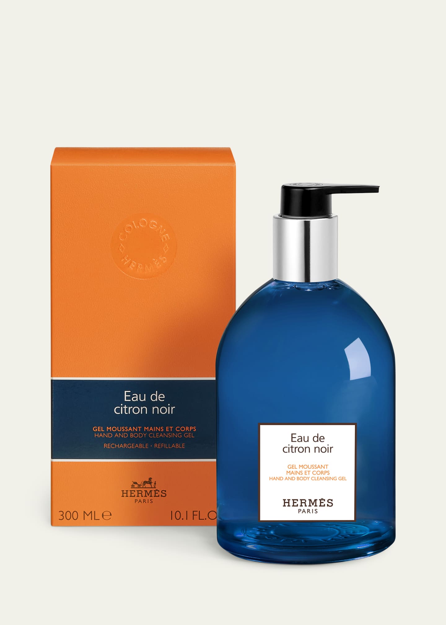 Hermes Eau de Citron Noir Hand and Body Cleansing Gel, 10.1 oz. Image 2 of 2