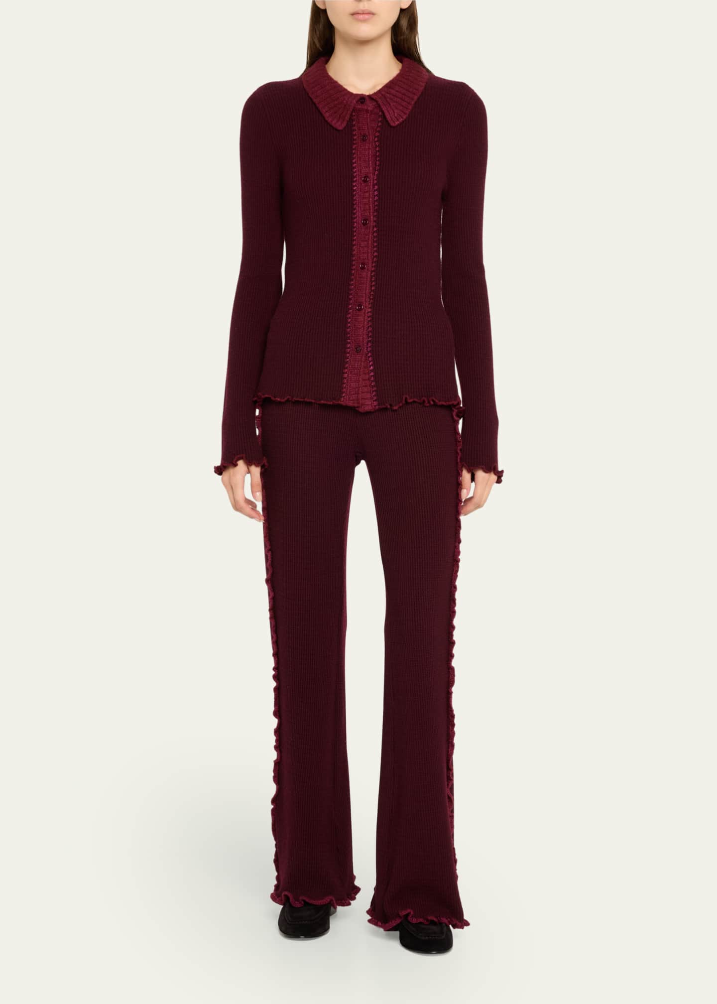 Sea Clare Thermal Knit Pants Image 2 of 5