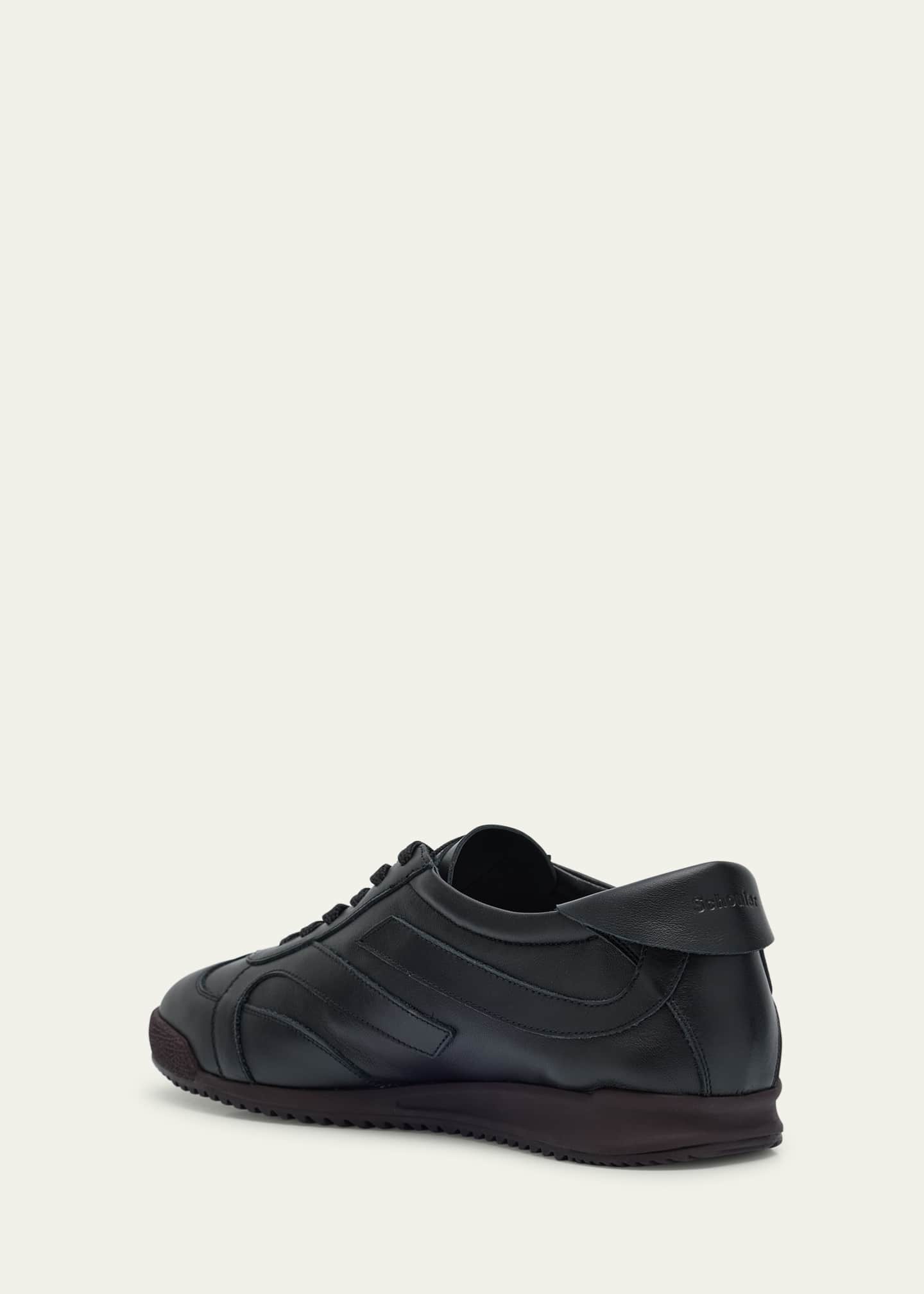 Proenza Schouler Pin Leather Low-Top Sneakers Image 4 of 6