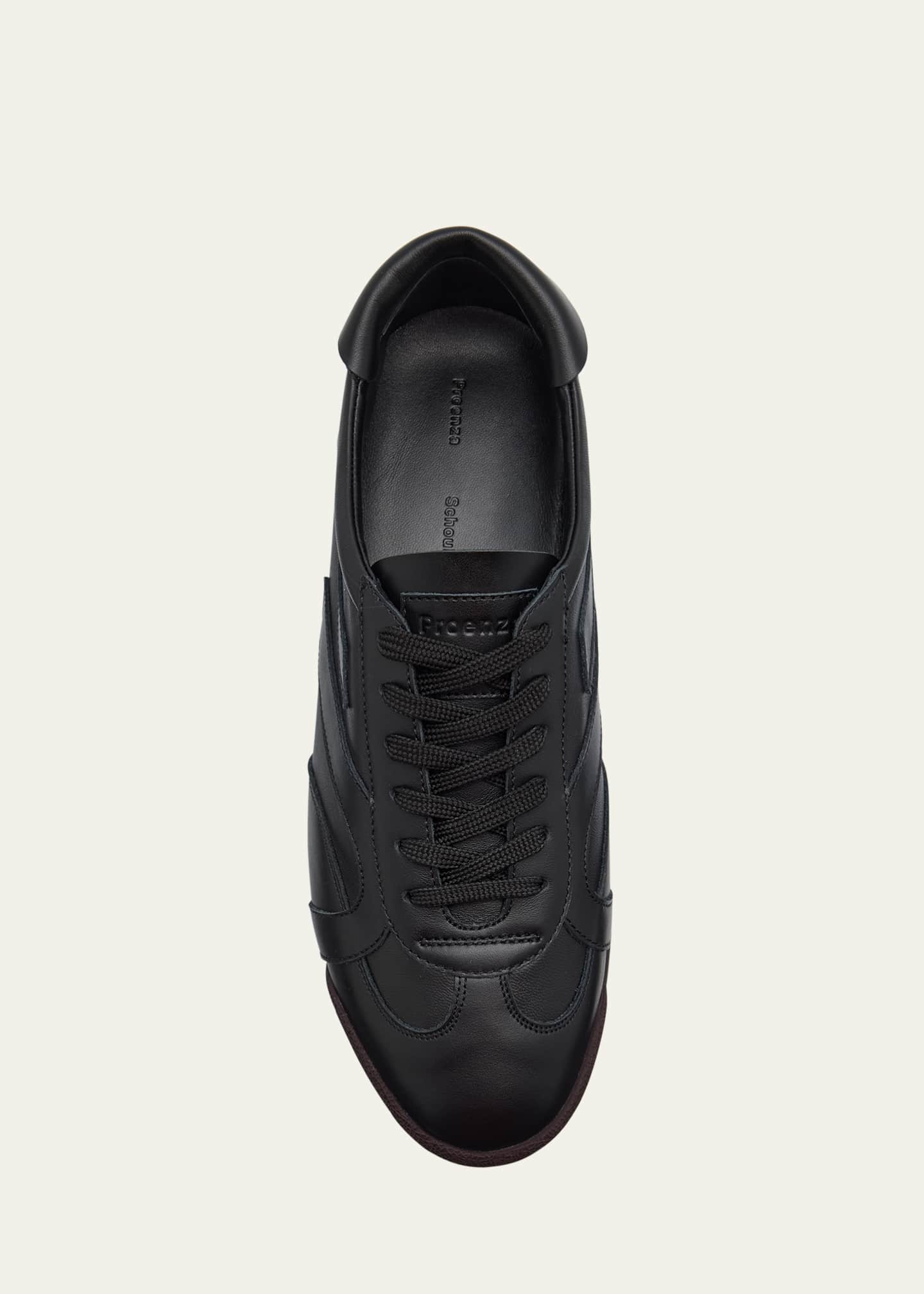 Proenza Schouler Pin Leather Low-Top Sneakers Image 6 of 6