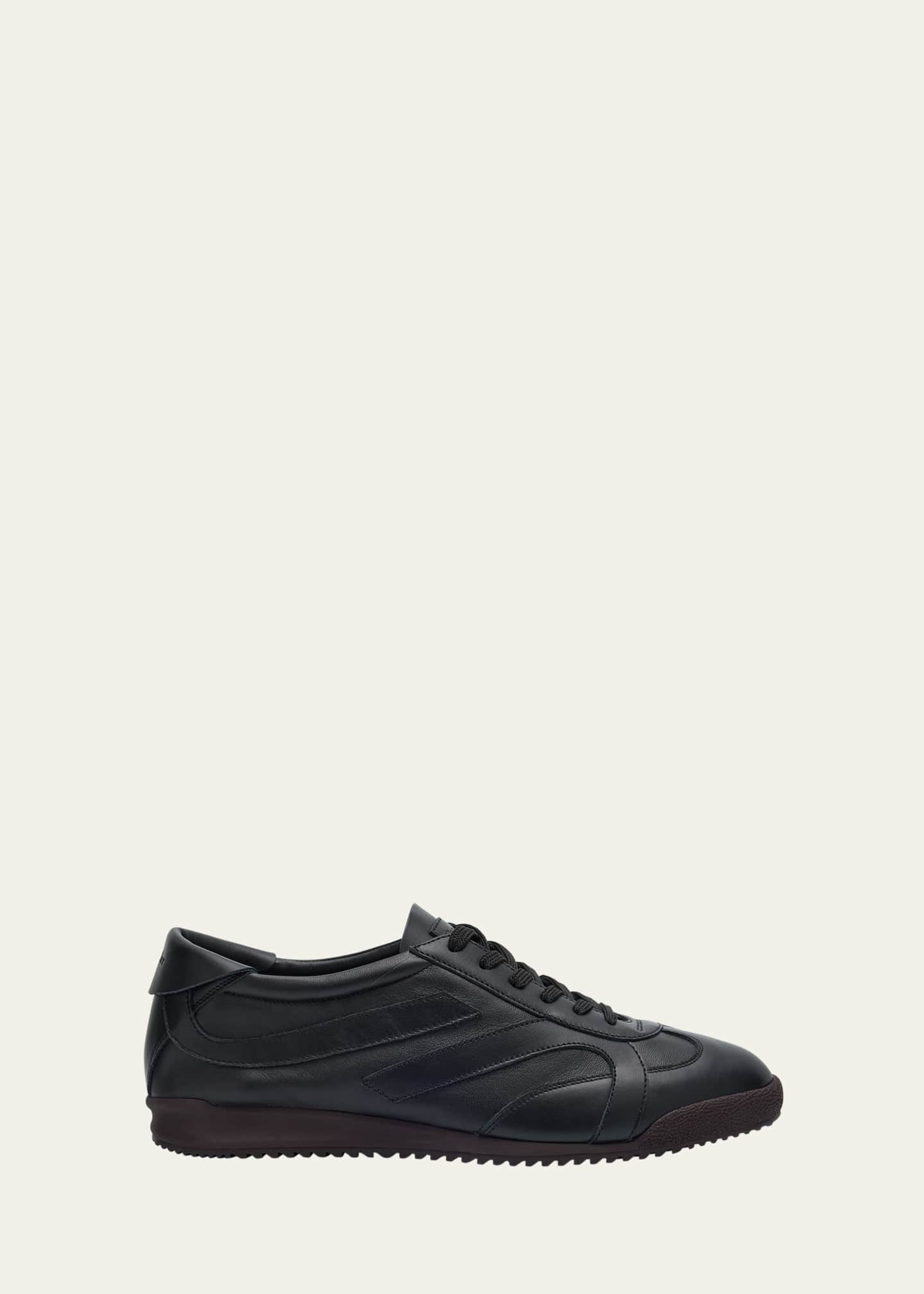 Proenza Schouler Pin Leather Low-Top Sneakers Image 1 of 6