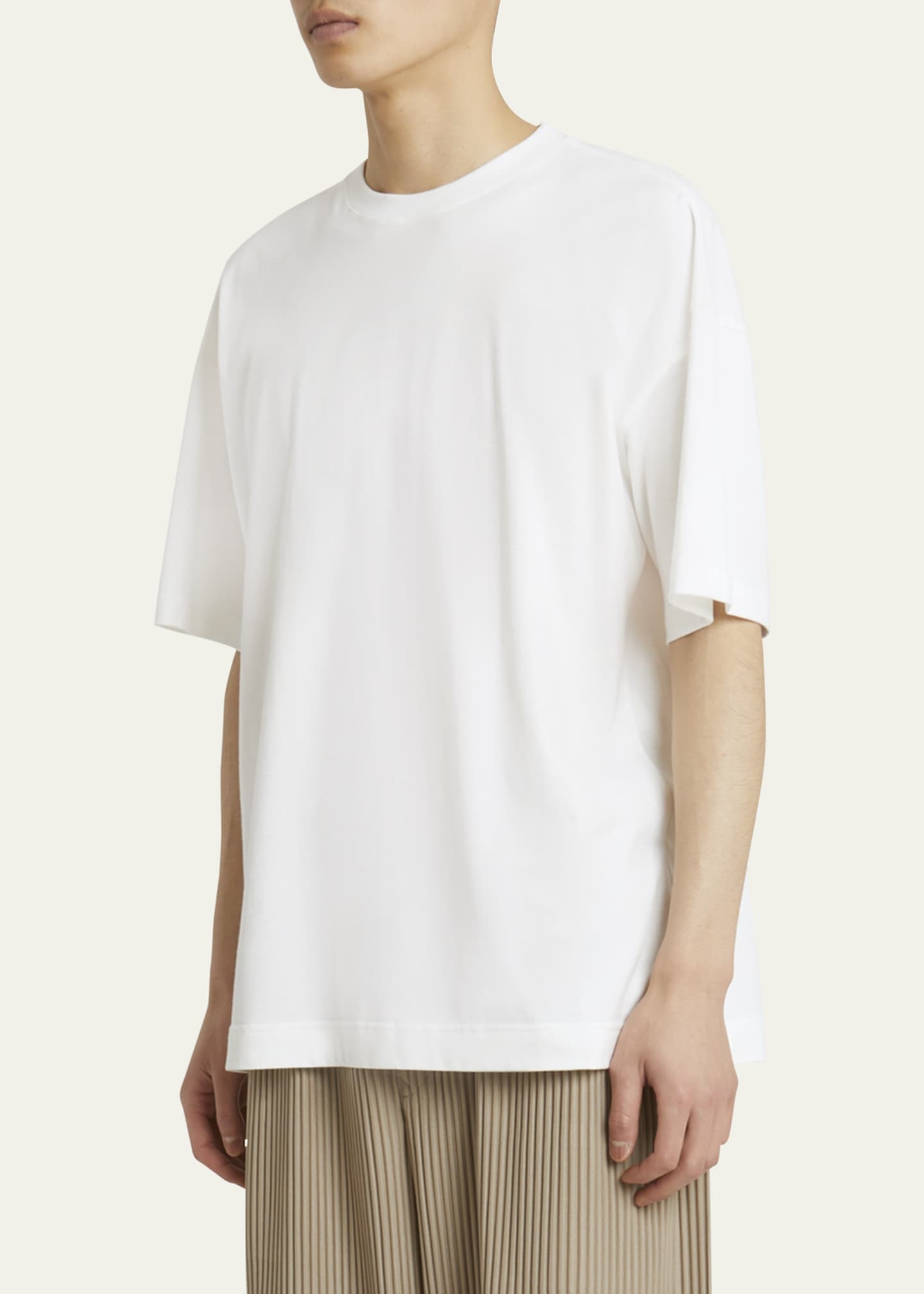 Homme Plisse Issey Miyake Men's Jersey Artist Painted T-Shirt Image 4 of 5