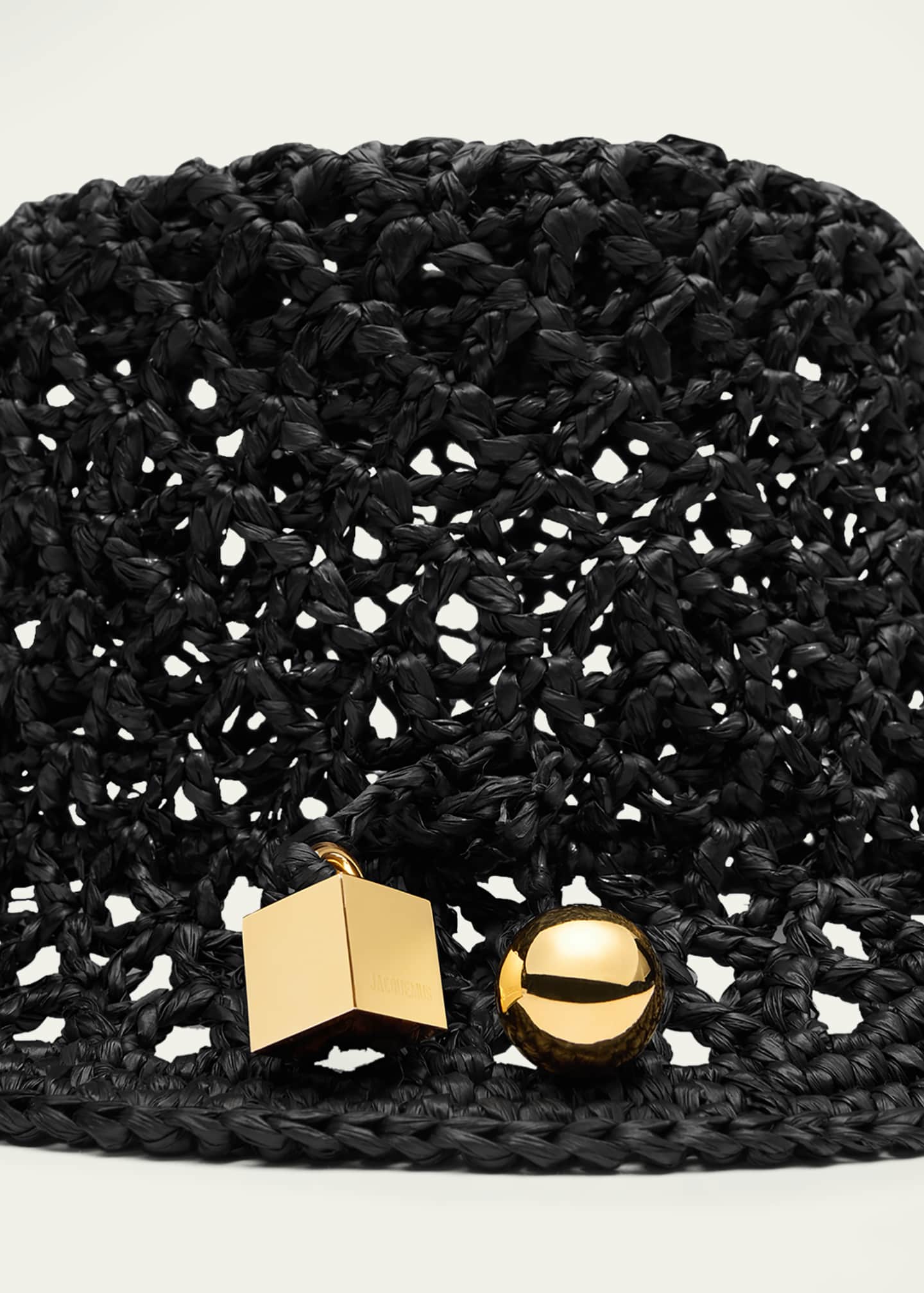 Jacquemus Le Bob Spiaggia Woven Raffia Bucket Hat Image 2 of 2