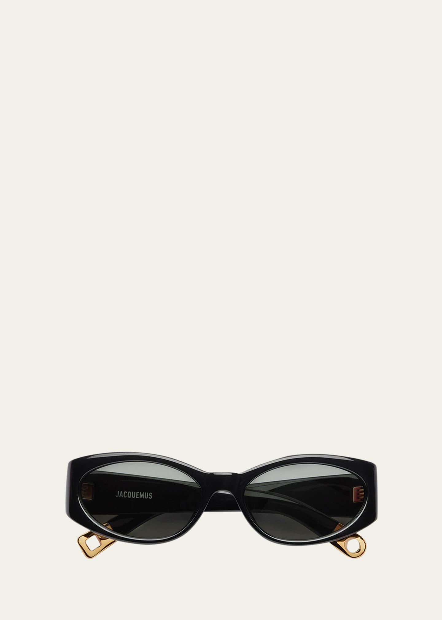 Jacquemus Les Lunettes Acetate Oval Sunglasses - Bergdorf