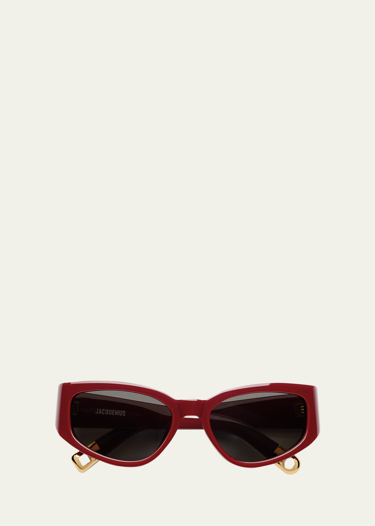 Jacquemus Les Lunettes Gala Acetate Oval Sunglasses Image 1 of 2