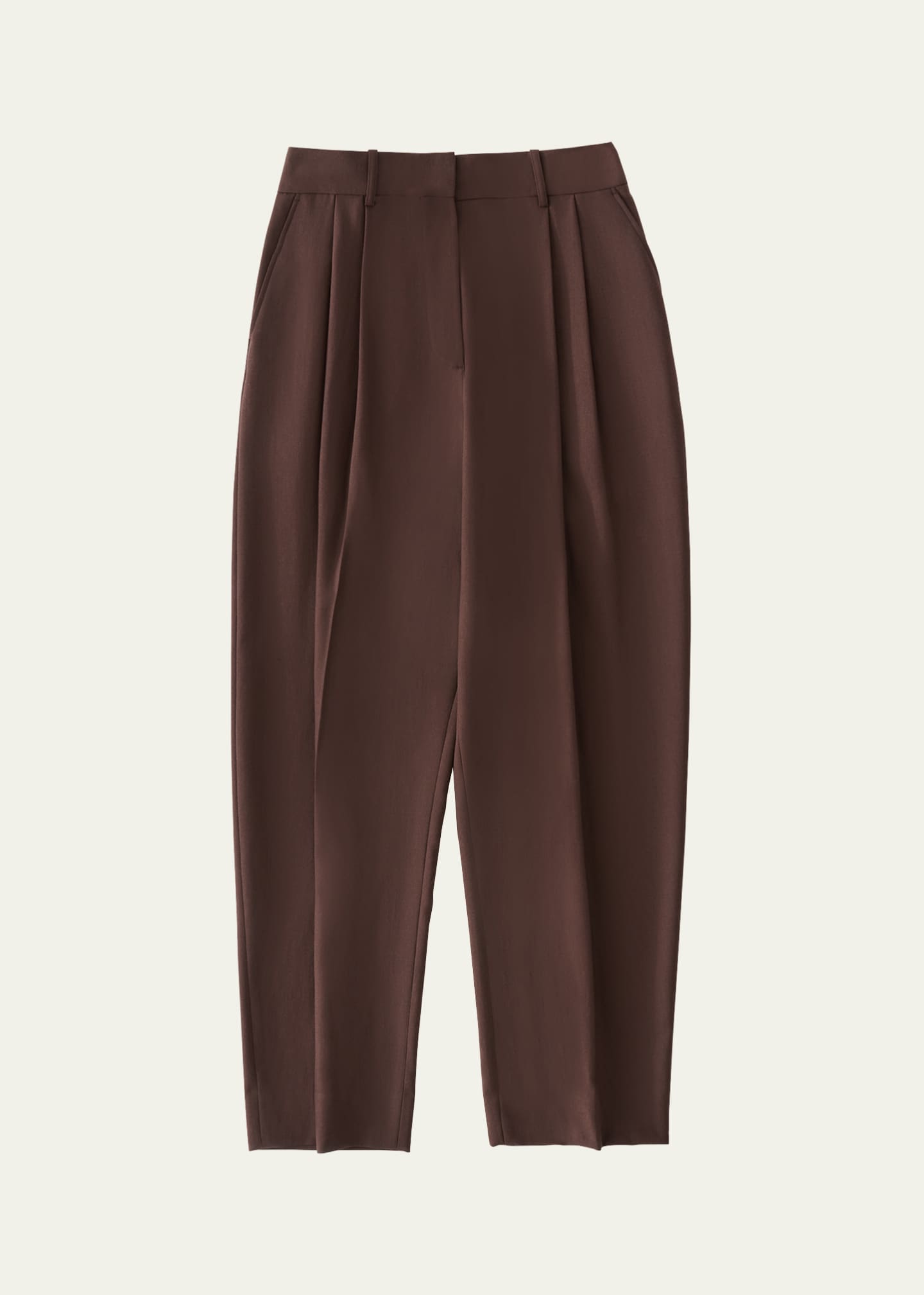 Studio Nicholson Tapered Double-Pleat Pants