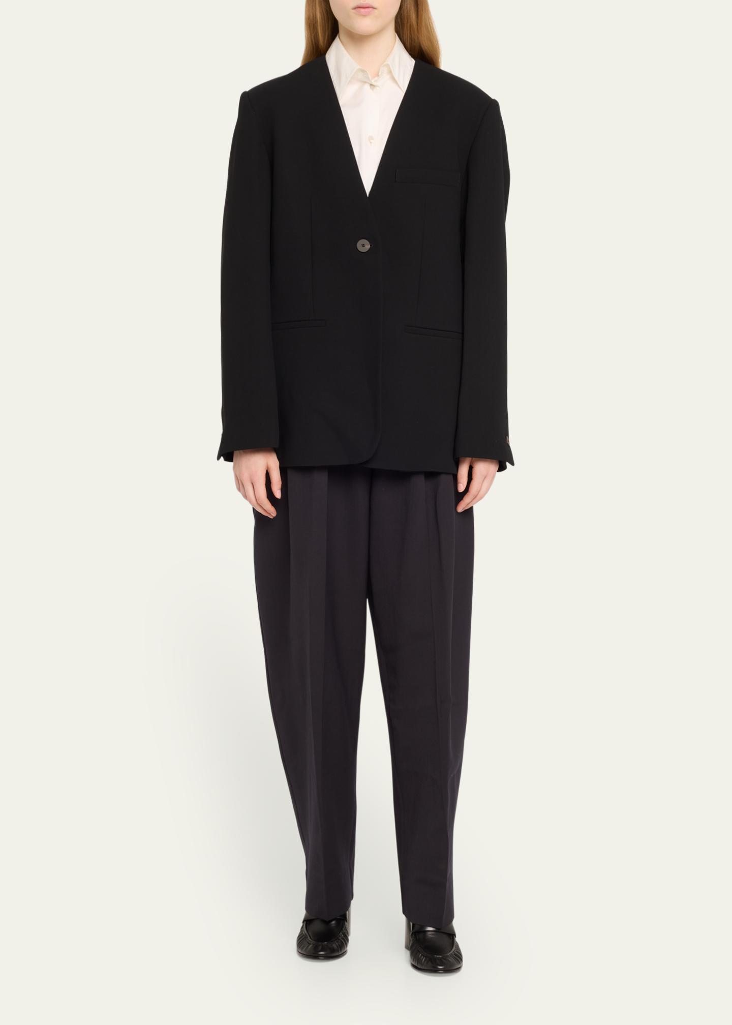 Studio Nicholson Tapered Double-Pleat Pants - Bergdorf Goodman