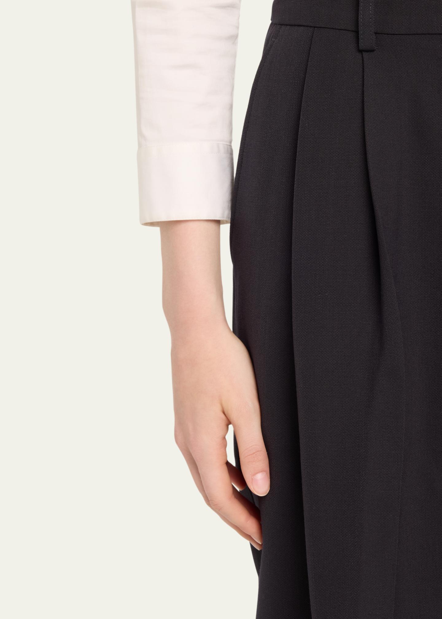 Studio Nicholson Tapered Double-Pleat Pants - Bergdorf Goodman