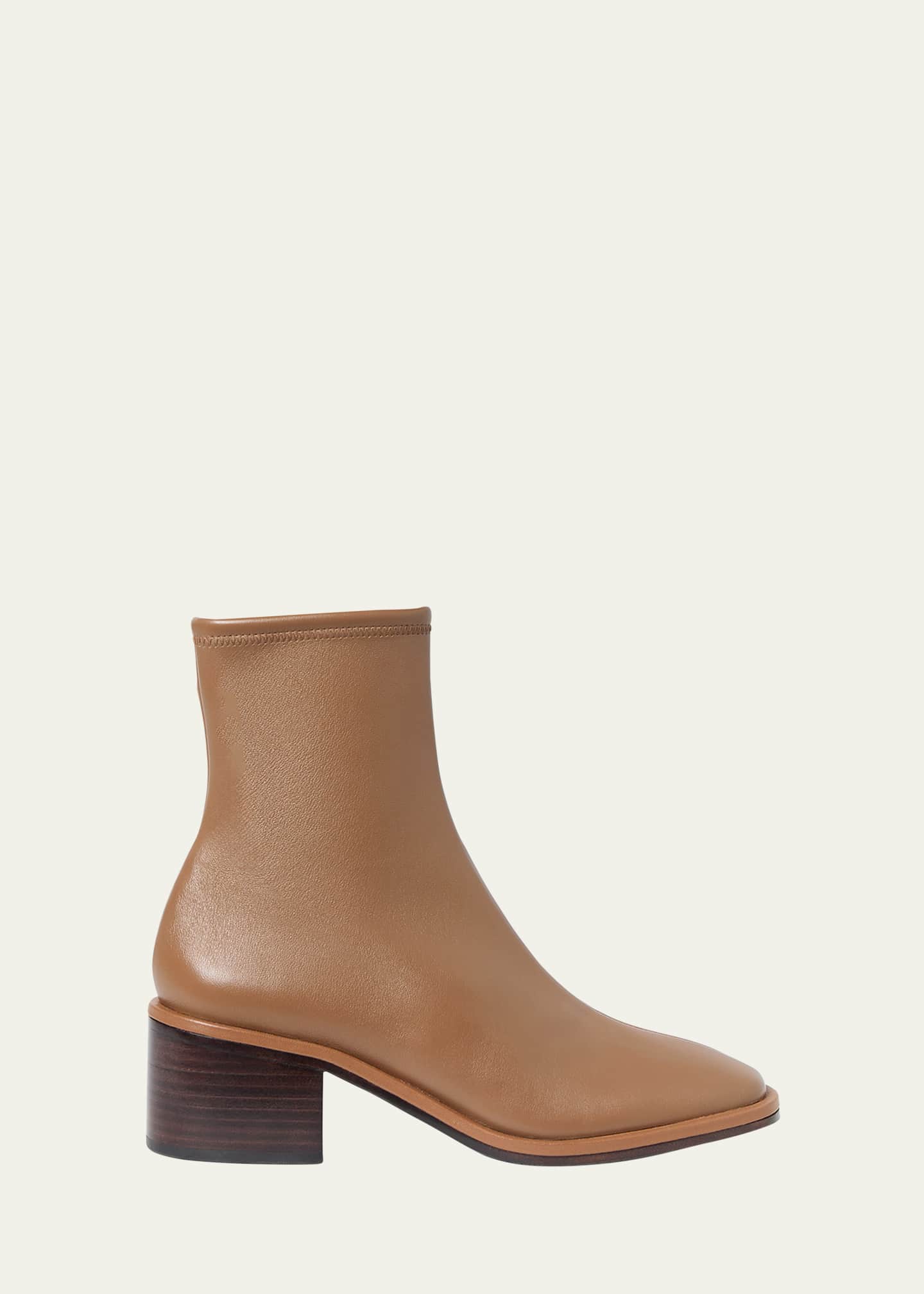 Loeffler Randall Roxy Stretch Leather Ankle Booties