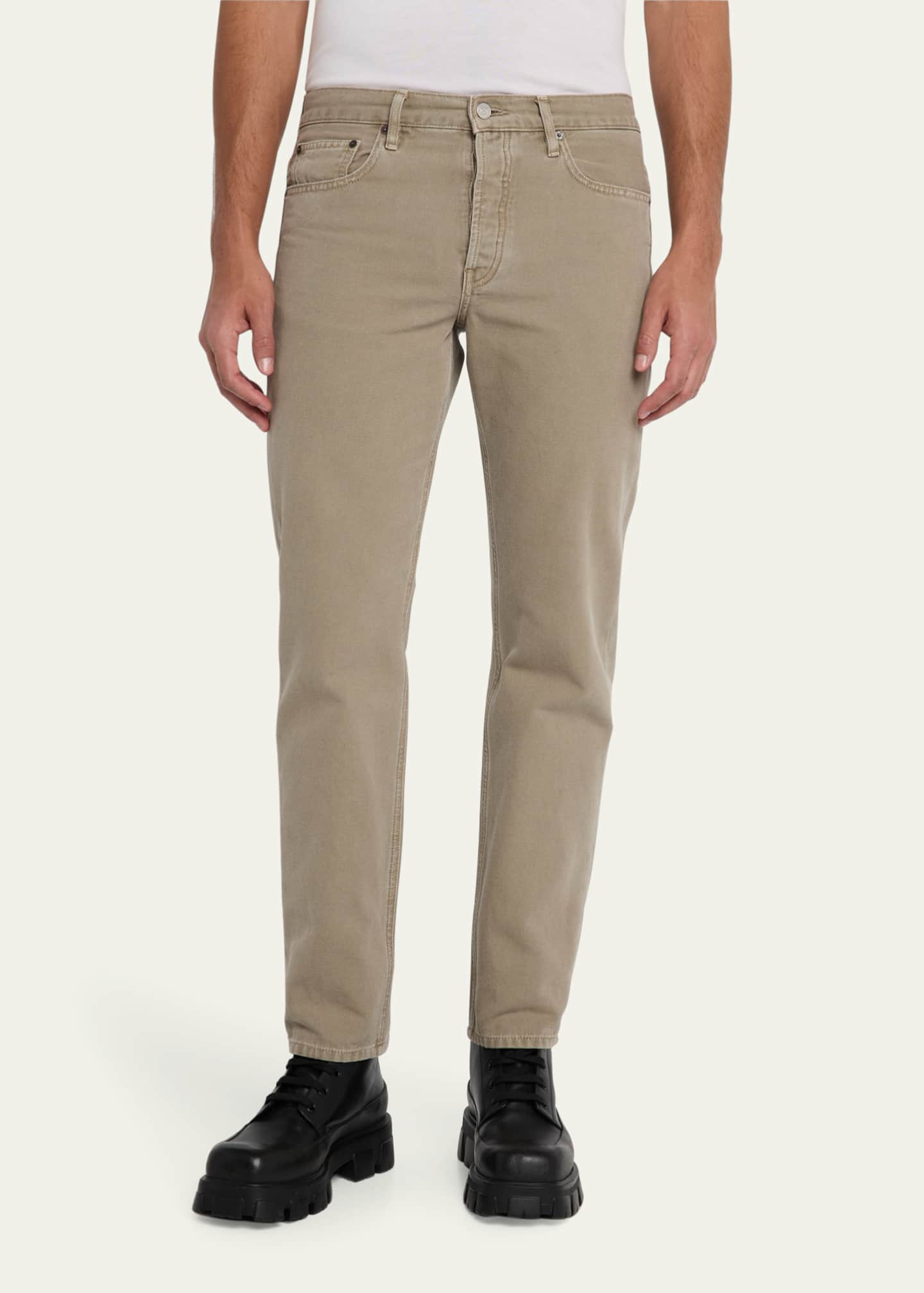 FRAME Men's Straight-Leg Jeans Image 4 of 5