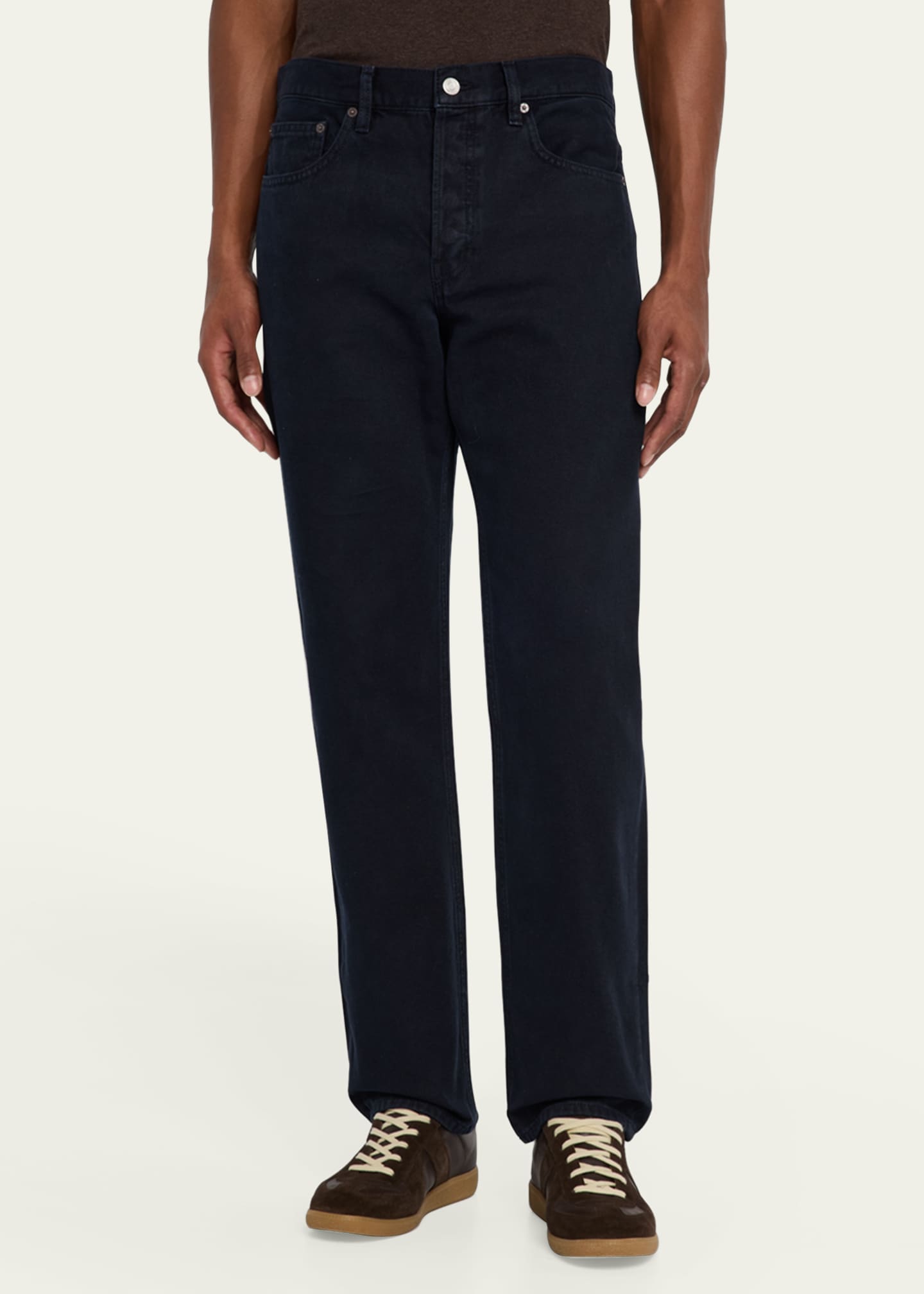 FRAME Men's Straight-Leg Jeans Image 4 of 5